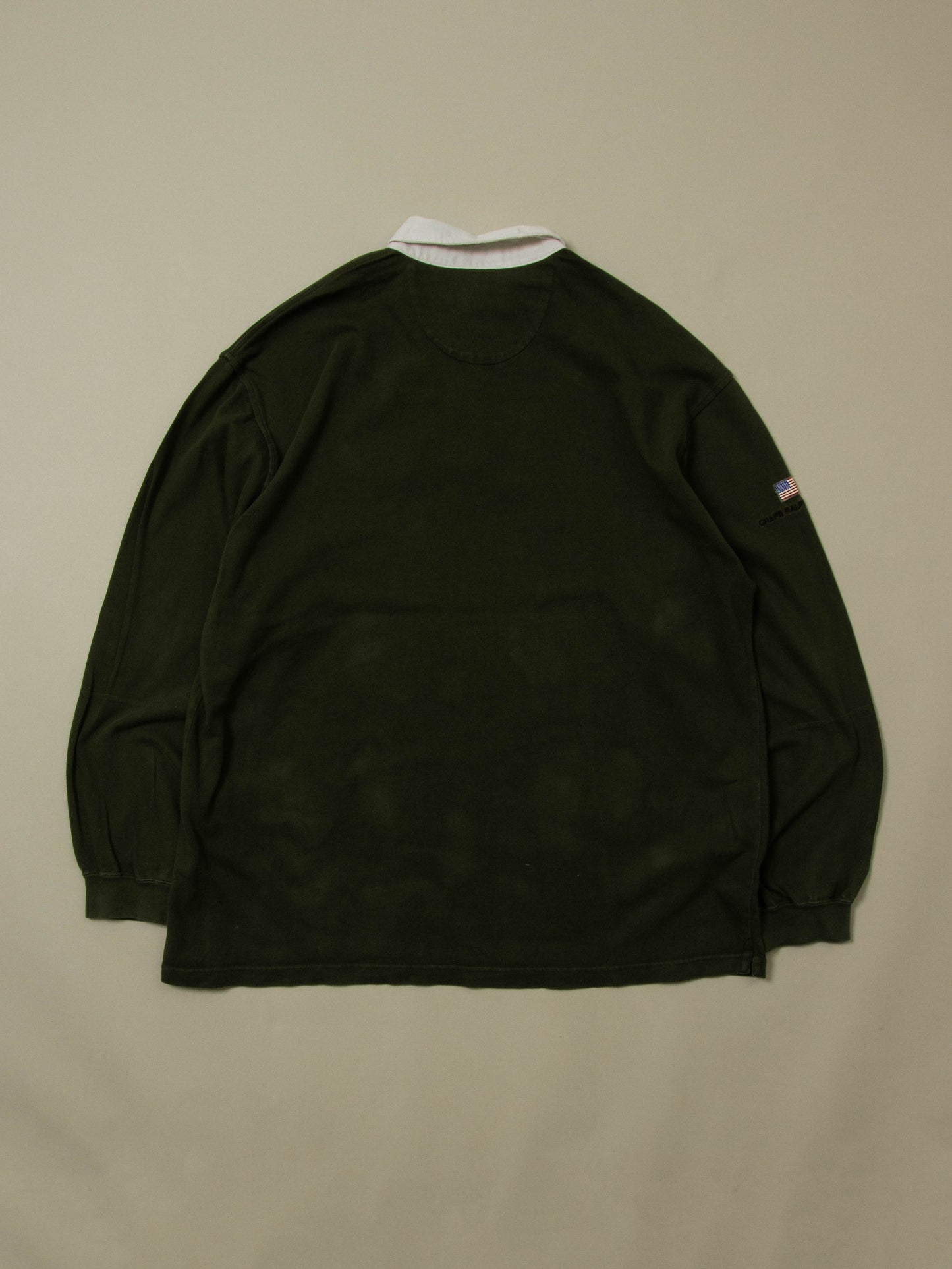Vtg 1990s Chaps Ralph Lauren Rugby Shirt (XXL)