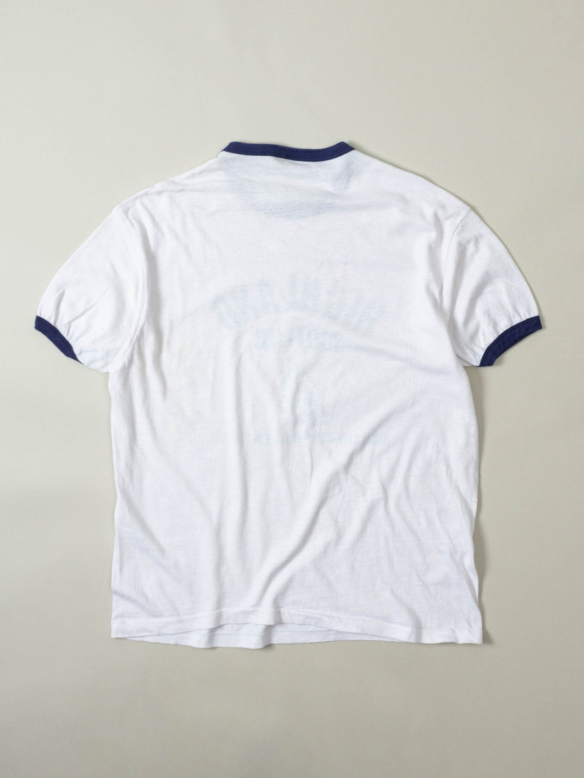 Vtg 1970s Highland Scotties College Ringer Tee - Made in USA (L)