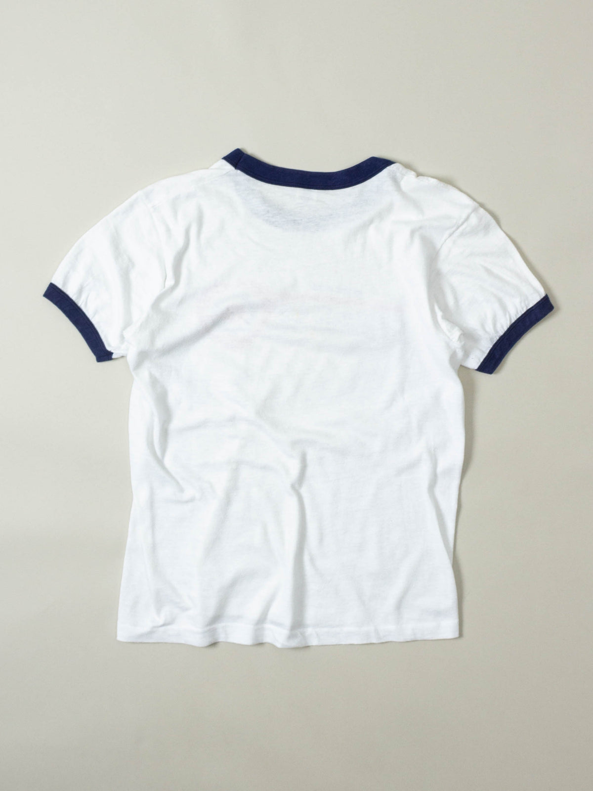 Vtg 1980s 'Vote For Reagan' Single Stitch Ringer Tee - Made in USA (M)