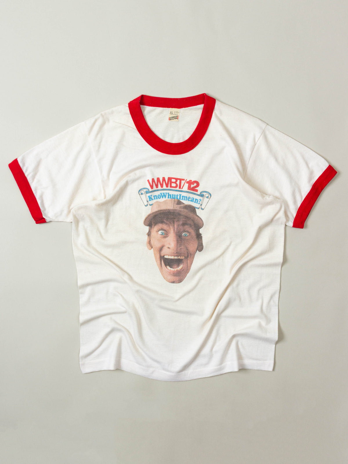 Vtg 1980s 'Ernest P Worrell' Ringer Promo Tee – Made in USA (L)
