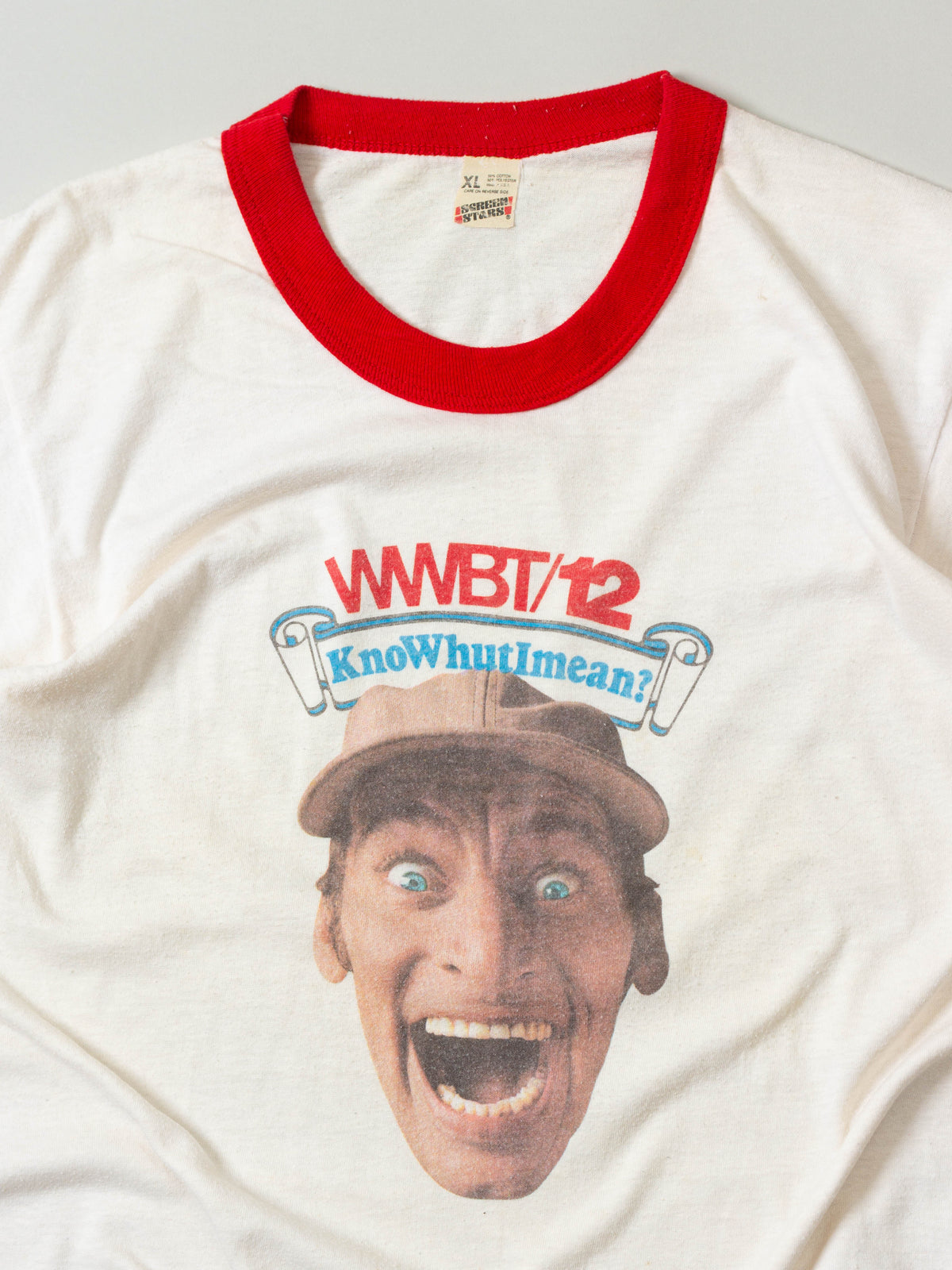 Vtg 1980s 'Ernest P Worrell' Ringer Promo Tee – Made in USA (L)