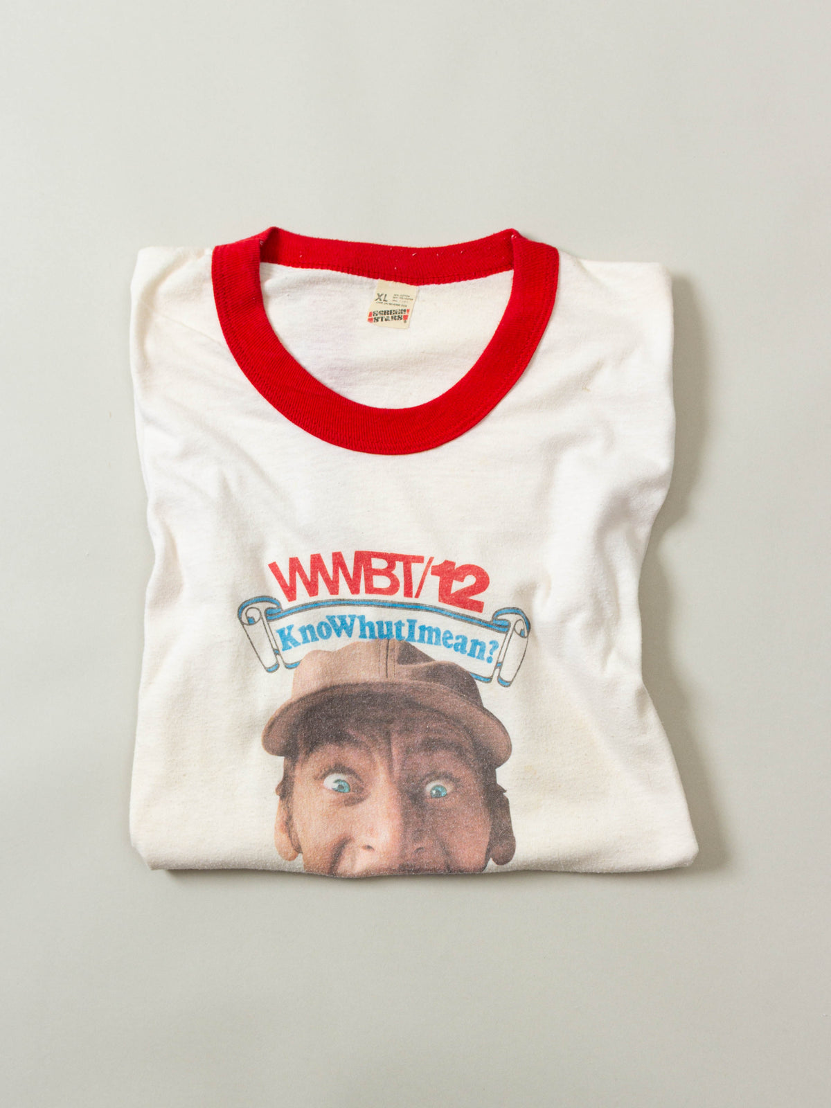 Vtg 1980s 'Ernest P Worrell' Ringer Promo Tee – Made in USA (L)