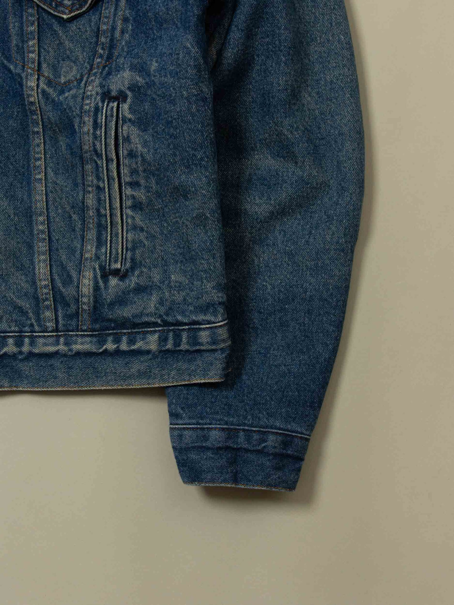Vtg 1980s Levi's Lined Denim Jacket – Made in USA (M)