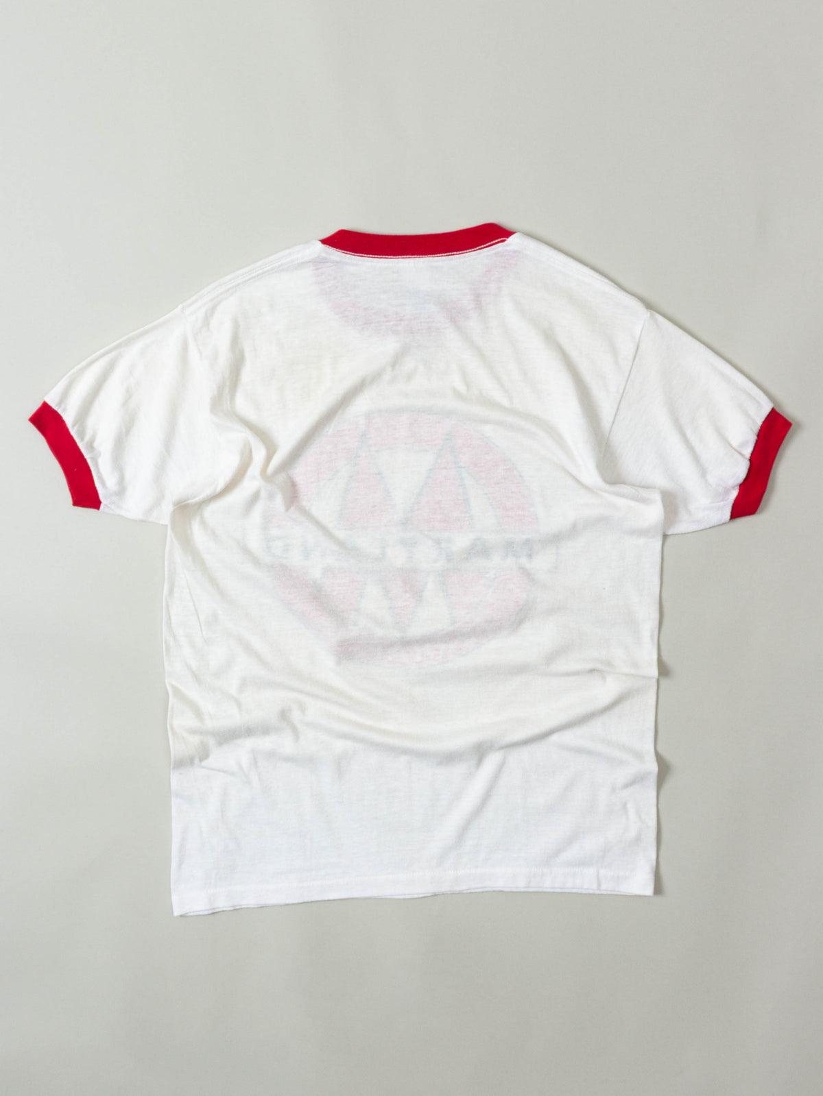 Vtg 1980s Maryland University Ringer Tee – Made in USA (M)