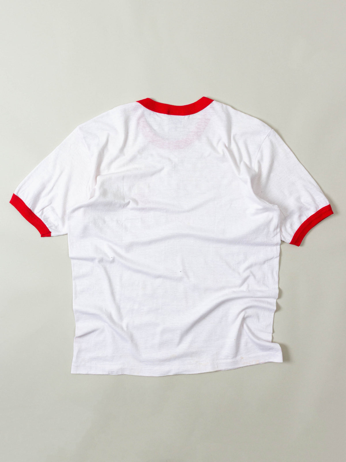 Vtg 1980s 'Brewing Department' Ringer Tee – Made in USA (L)