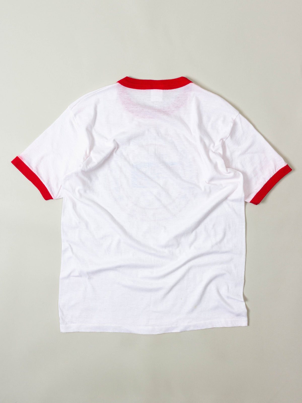 Vtg 1980s 'Squadron Officer School' Ringer Tee – Made in USA (M/L)