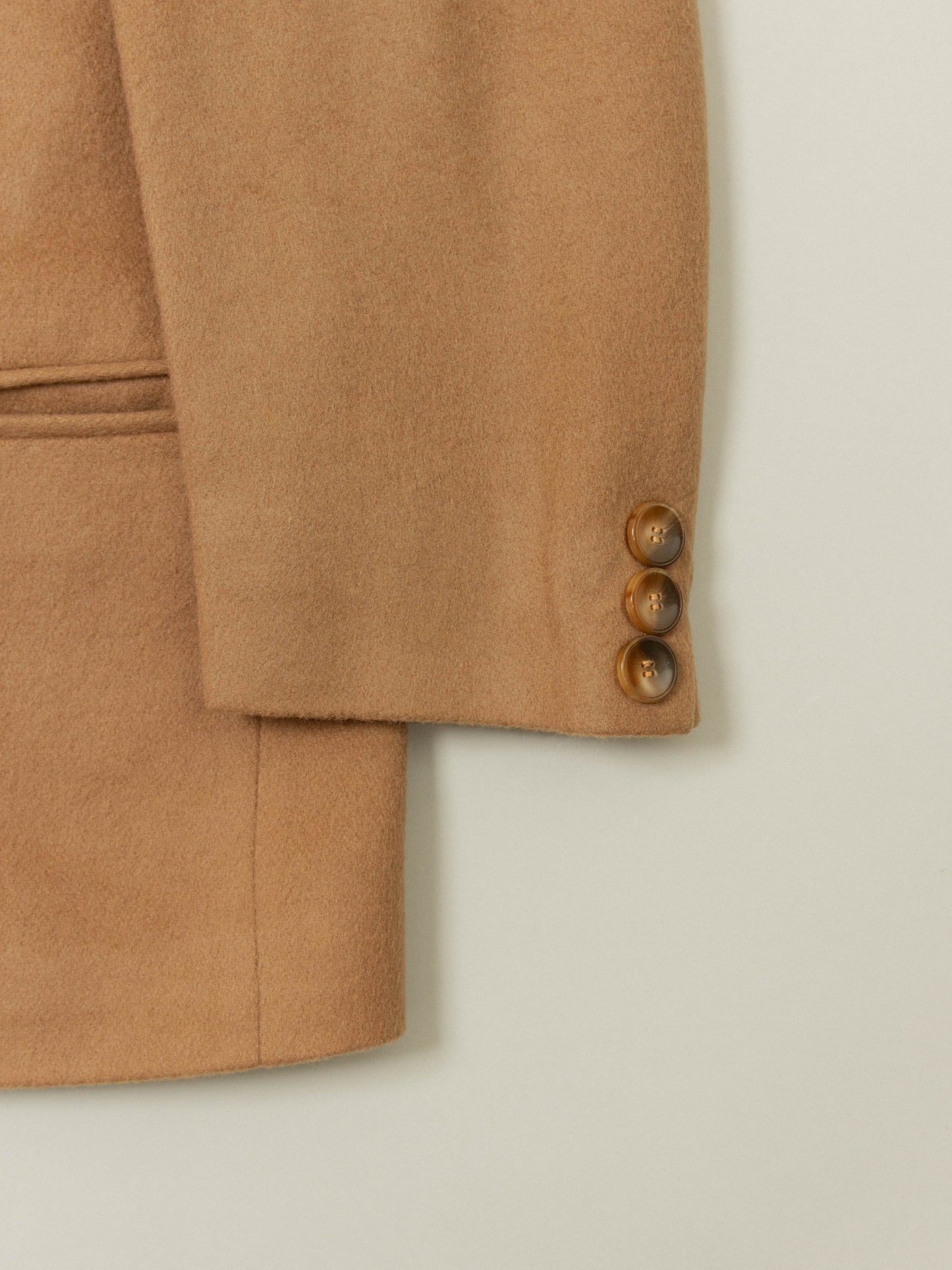 Vtg 1980s Wool Blazer - Made in Italy (S)