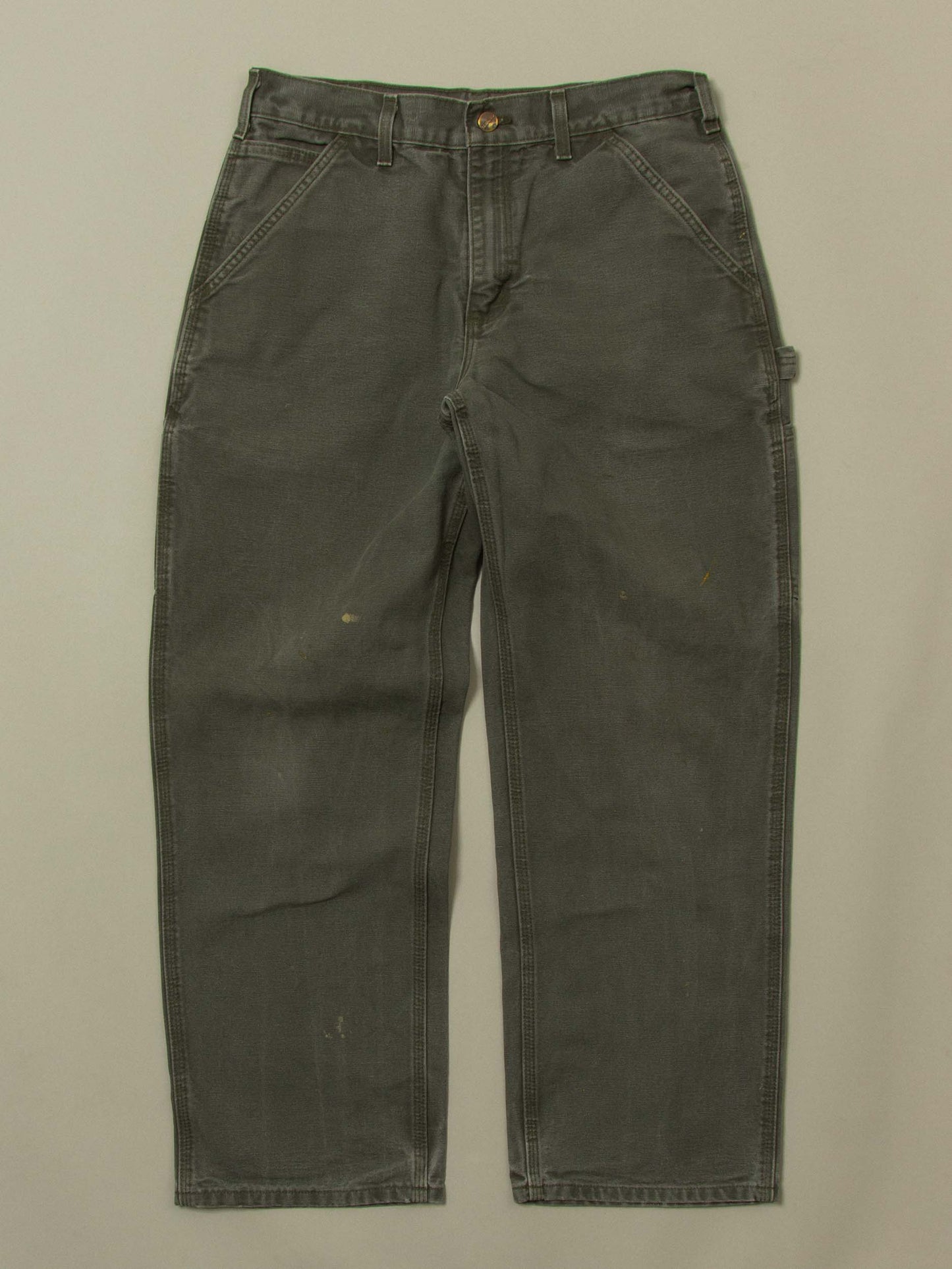 Vtg 1990s Carhartt Carpenter Trousers (32x29)