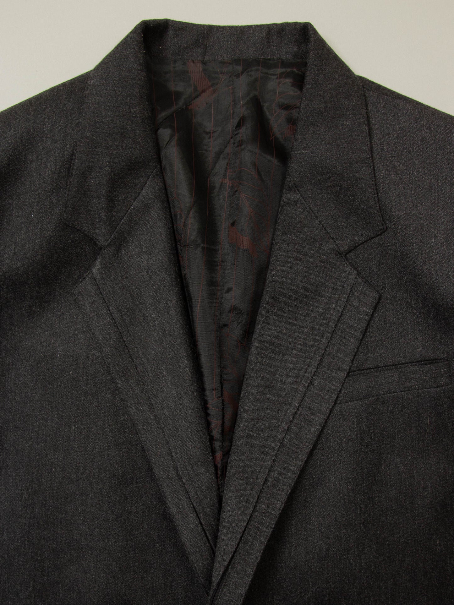 Vtg 1980s Wool Blazer - Made in Italy (L)