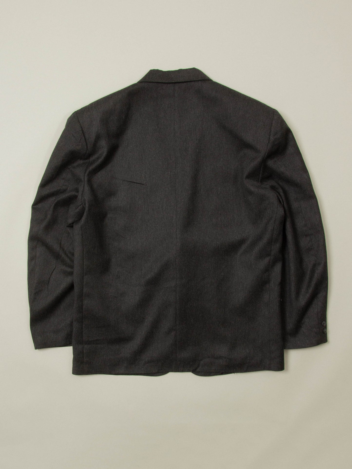 Vtg 1980s Wool Blazer - Made in Italy (L)