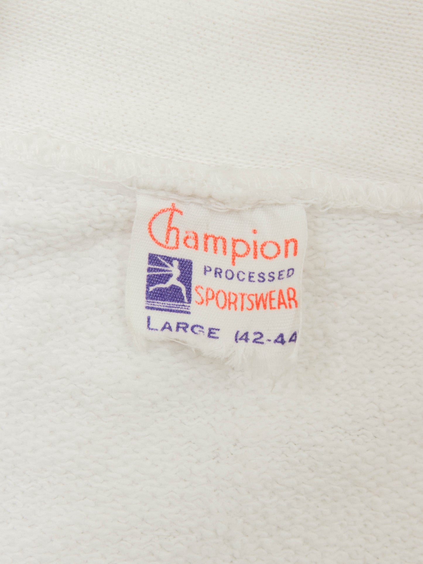 Vtg 1950s Champion 'Running Man' University Quarter Zip (XS)