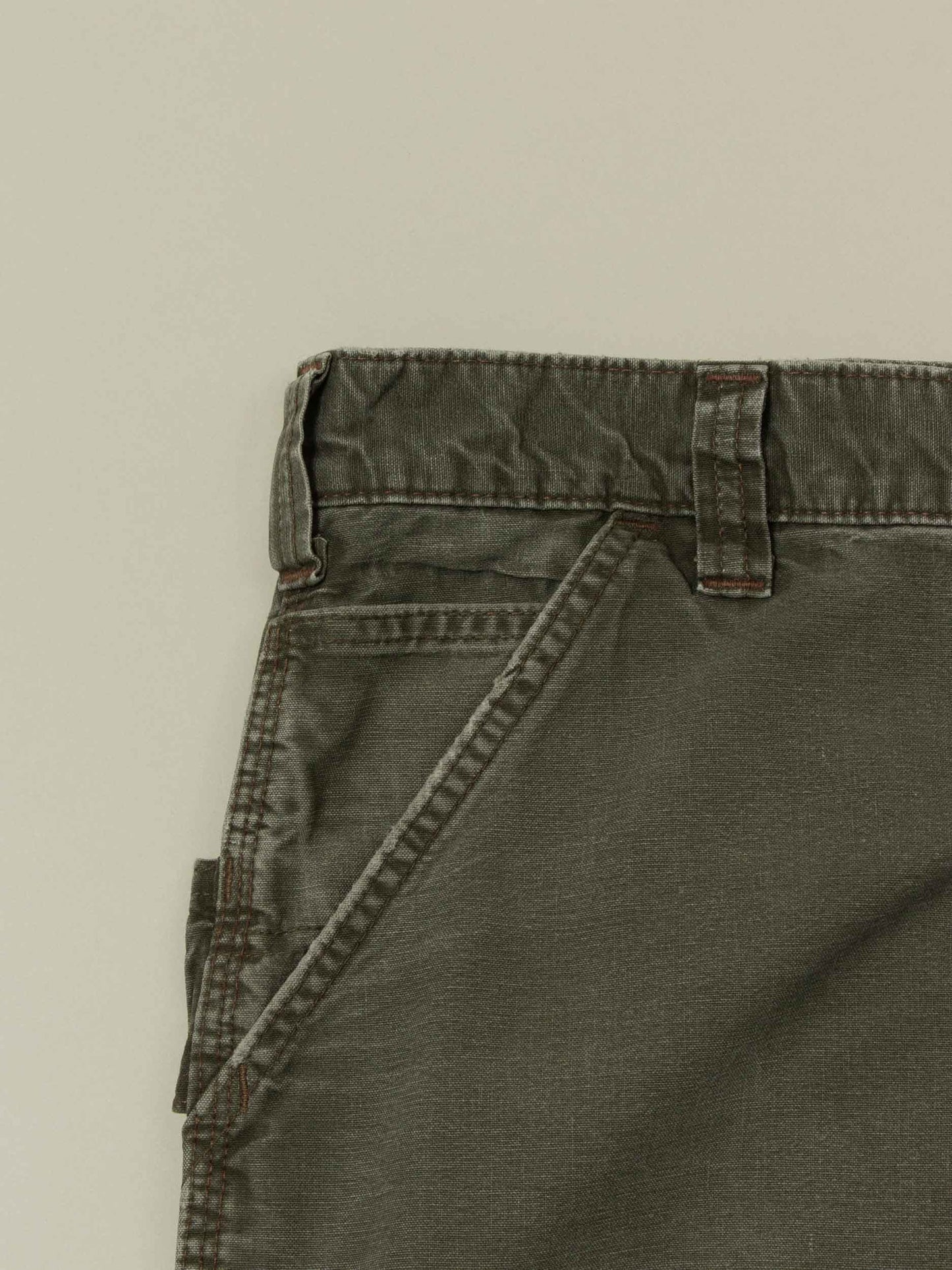 Vtg 1990s Carhartt Carpenter Cargo Trousers (34x33)