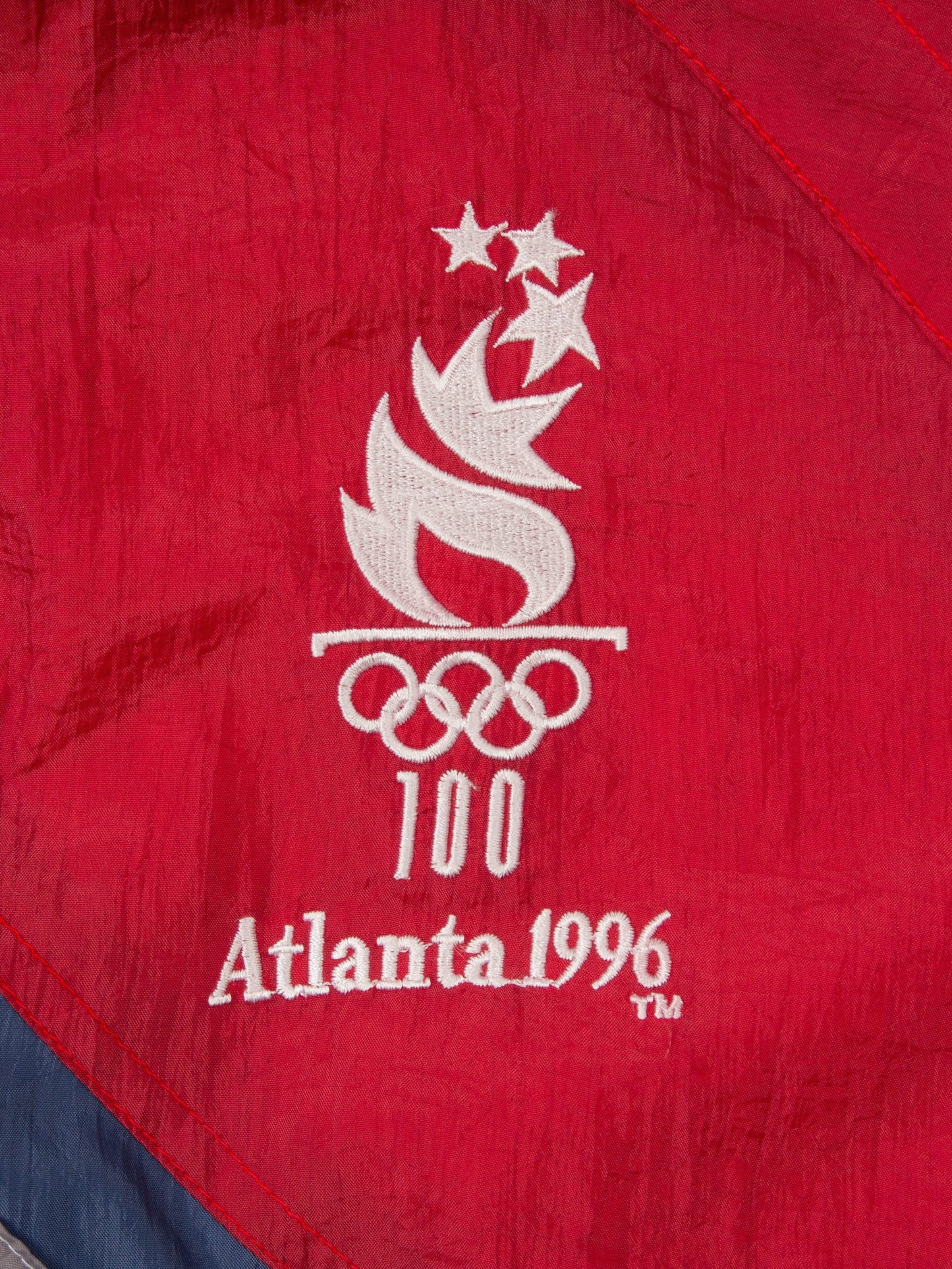 Vtg 1990s Atlanta Olympics 'Starter' USA Windbreaker (L)
