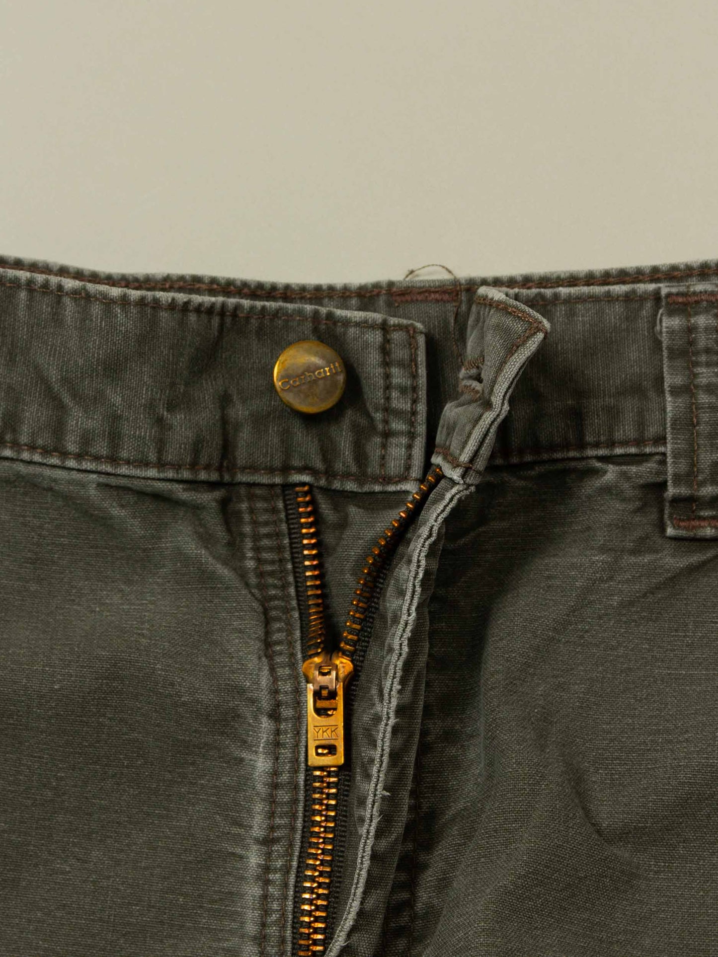 Vtg 1990s Carhartt Carpenter Cargo Trousers (34x33)