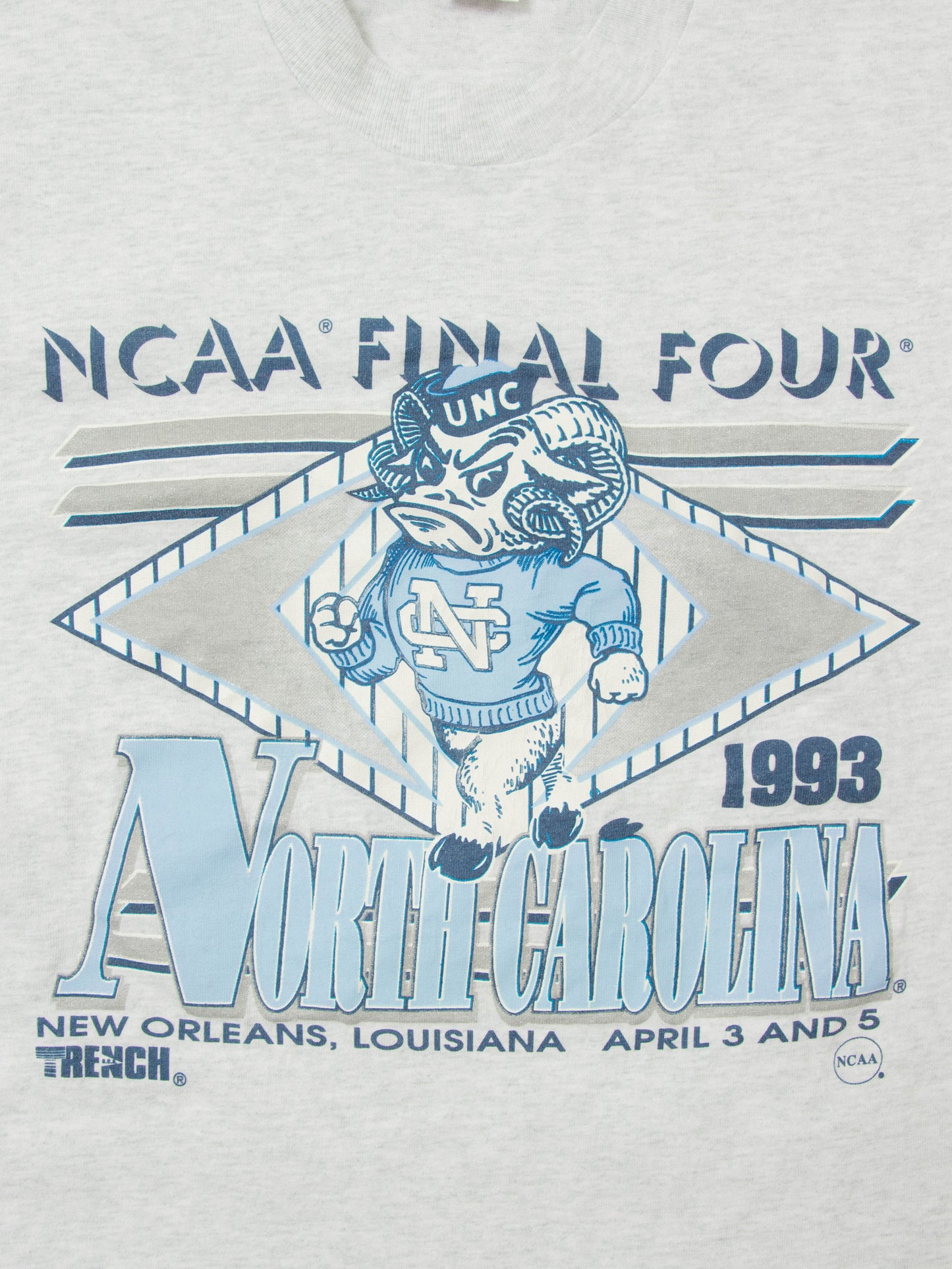 Vtg 1990s NCAA 'Final Four' Playoffs Single Stitch Tee - Made in USA (XL)