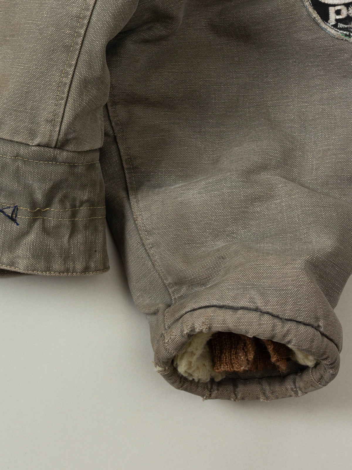 Vtg 1950s Rare Patched Swedish Army Motorcycle Dispatch Jacket (M)