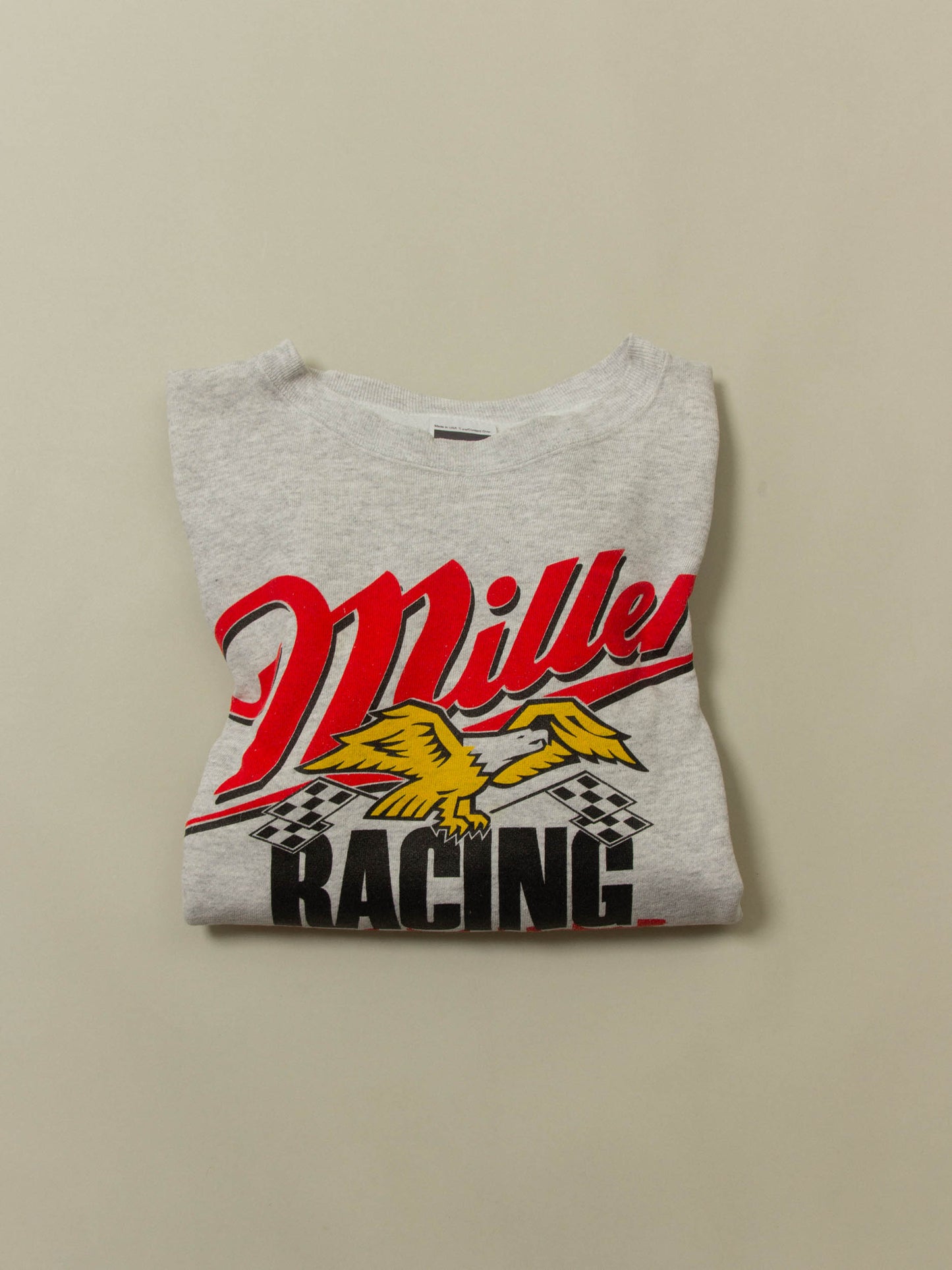 Vtg 1990s 'Miller Racing' Nascar Sweatshirt – Made in USA (M/L)