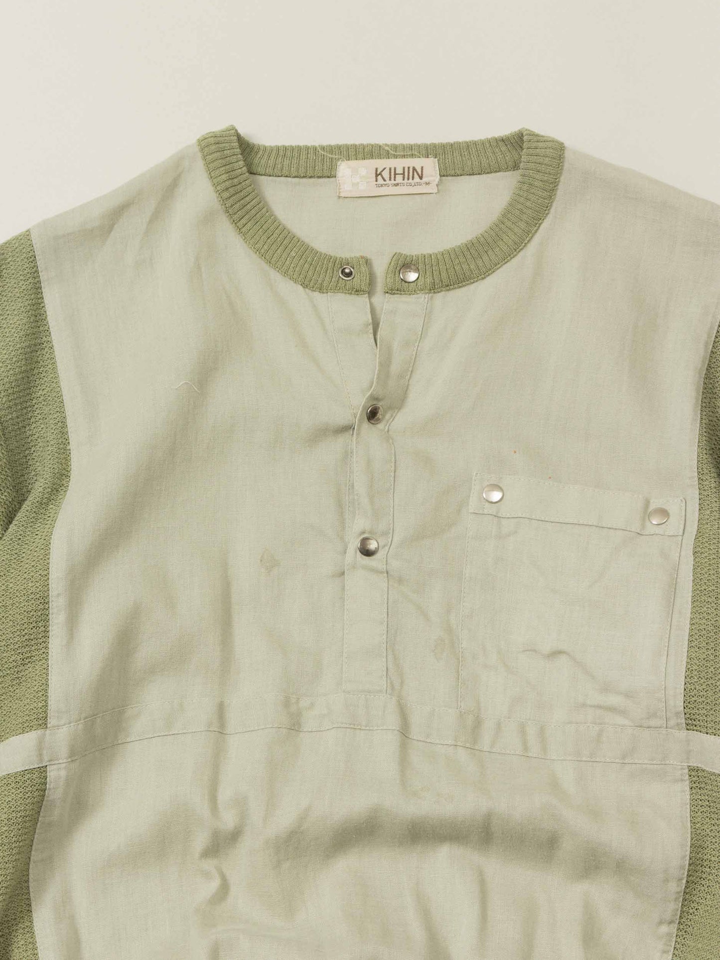 Vtg 1970s Knit Polo - Made in Japan (M)