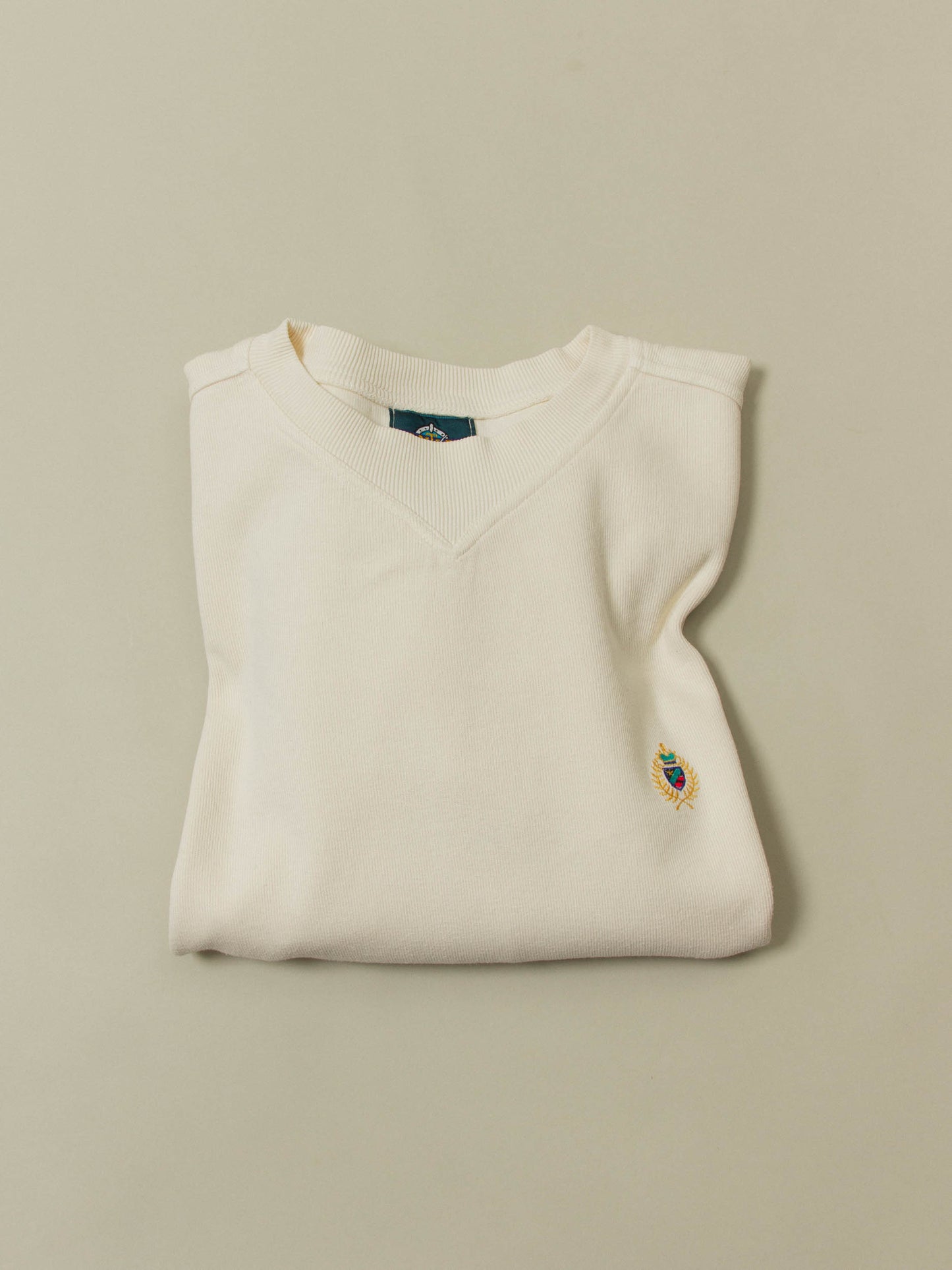 Vtg 1990s Jantzen Embroidered Sweatshirt – Made in USA (L)
