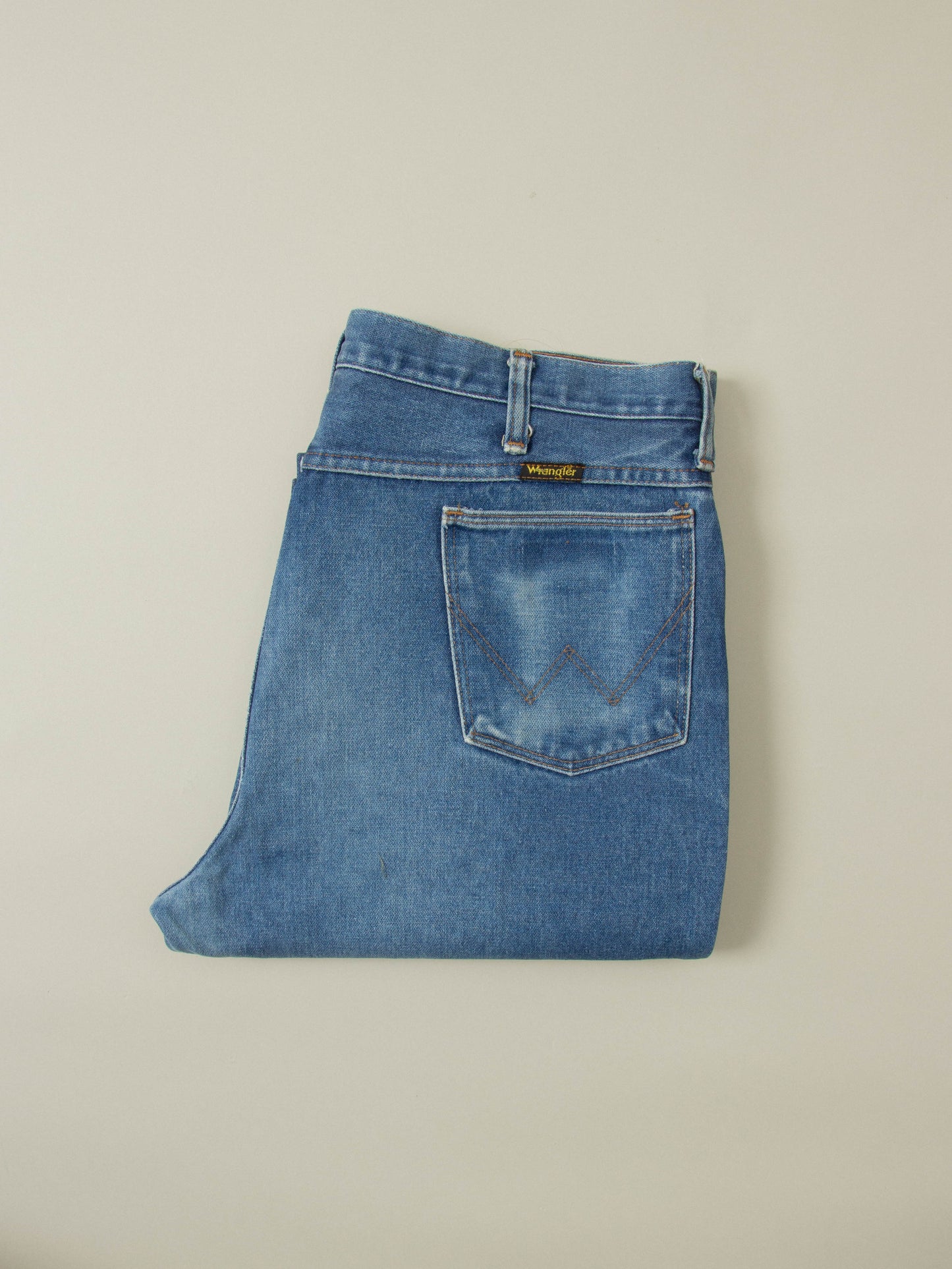 Vtg 1970s Bootcut Wrangler Jeans - Made in USA (36x34)