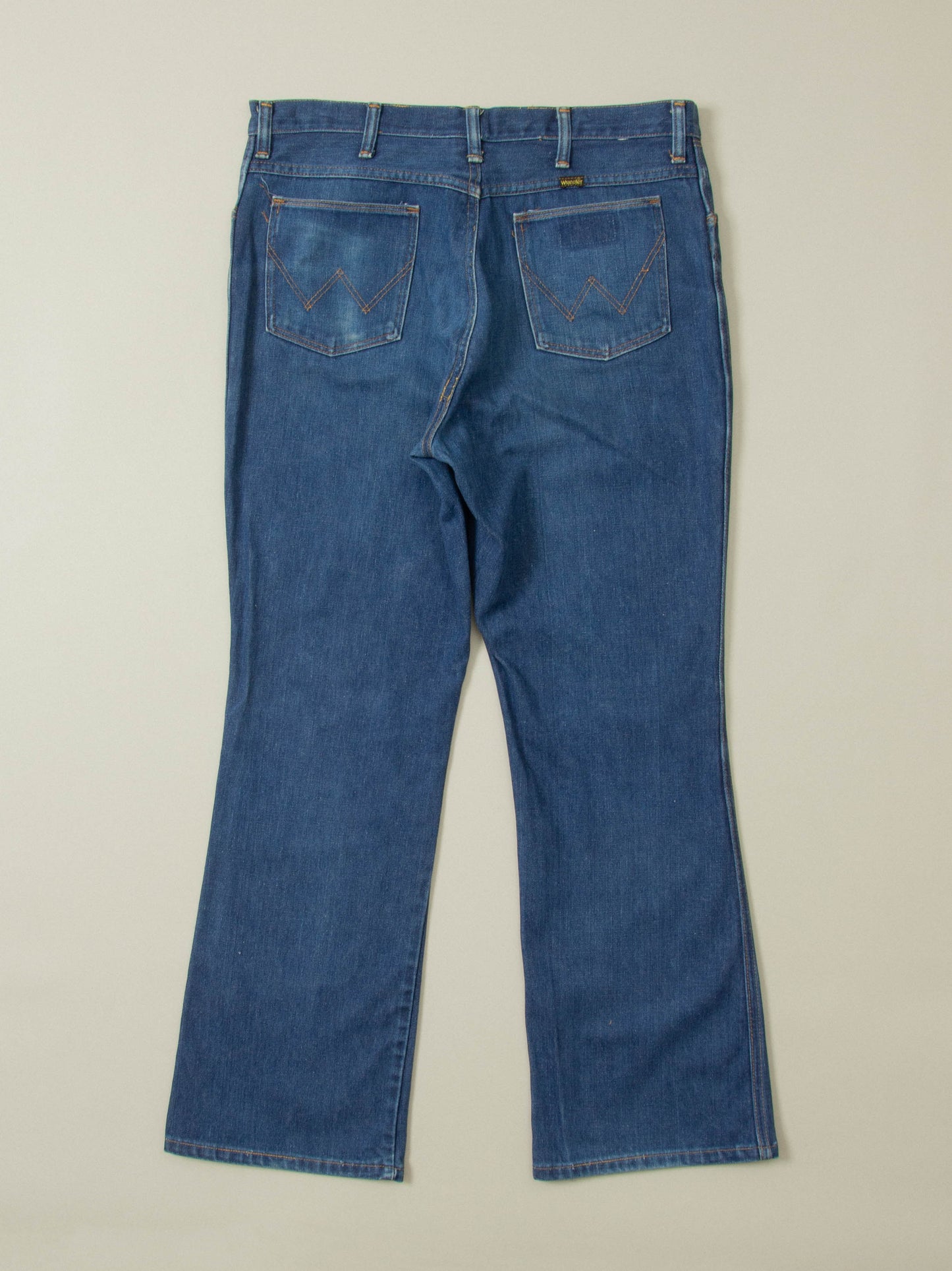 Vtg 1970s Bootcut Wrangler Jeans – Made in USA (38x32)
