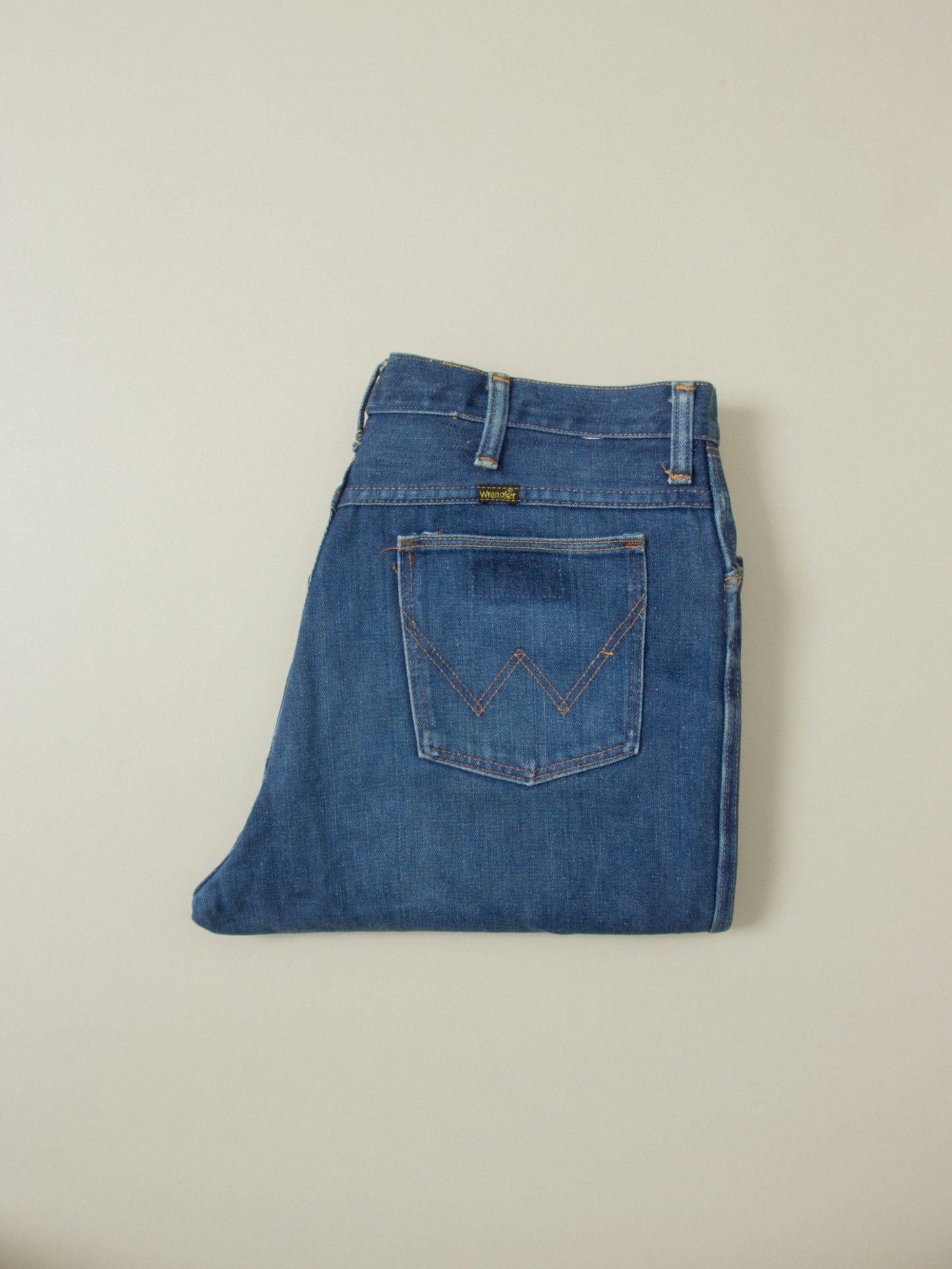 Vtg 1970s Bootcut Wrangler Jeans – Made in USA (38x32)