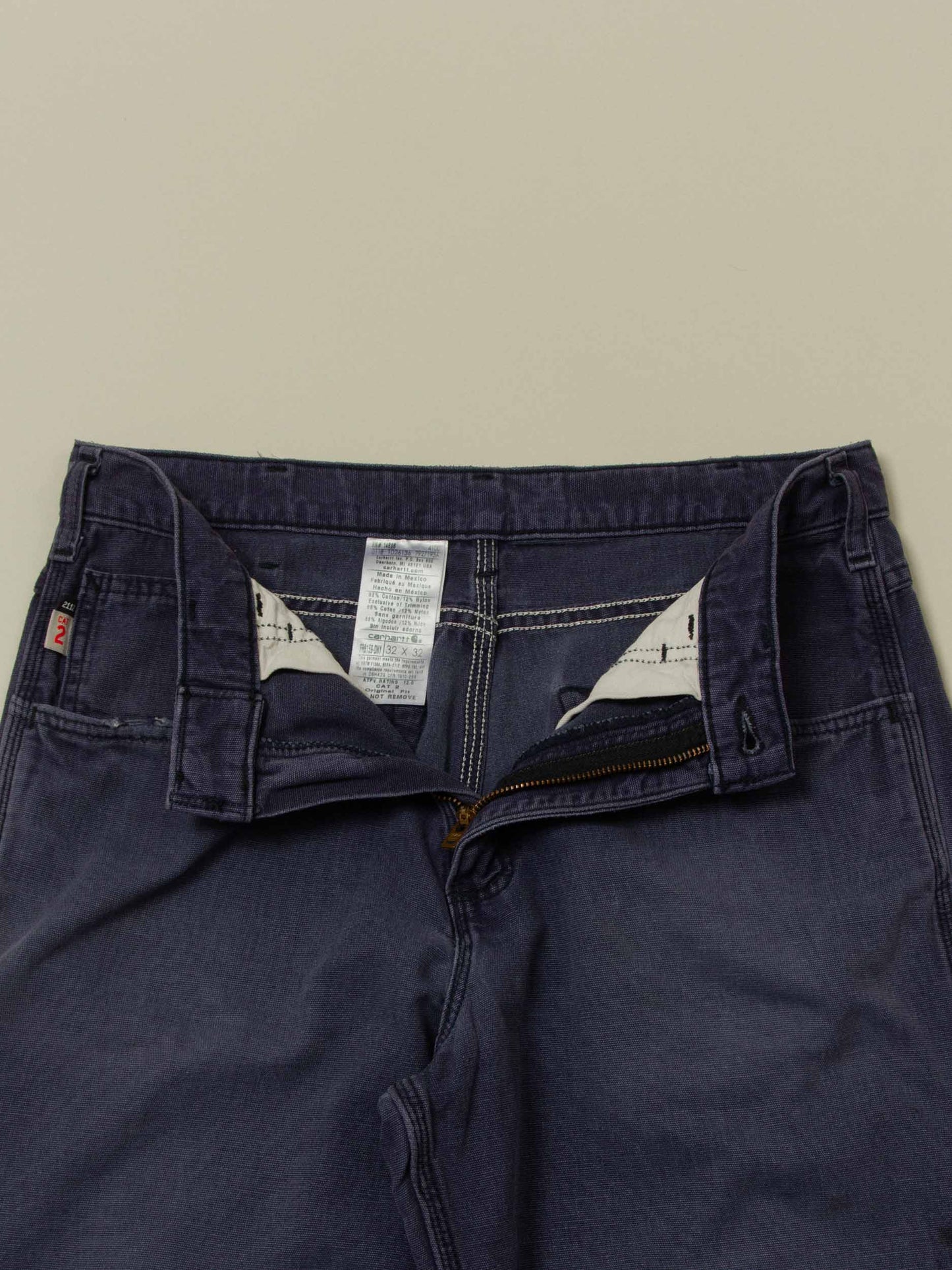 Vtg Faded Carhartt Carpenter Trousers (32x32)