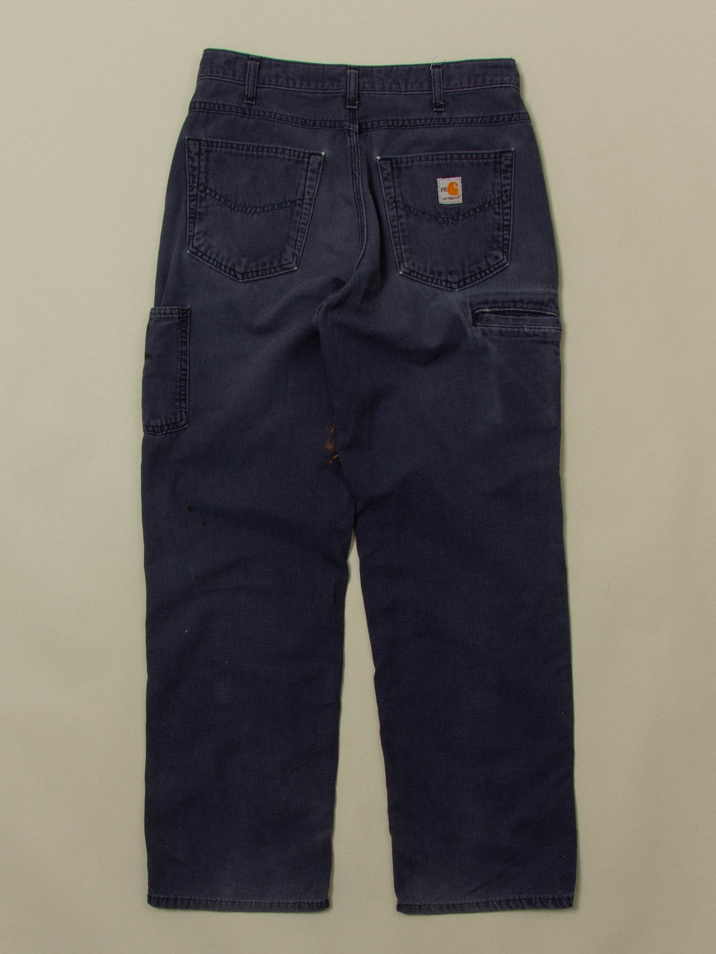 Vtg Faded Carhartt Carpenter Trousers (32x32)