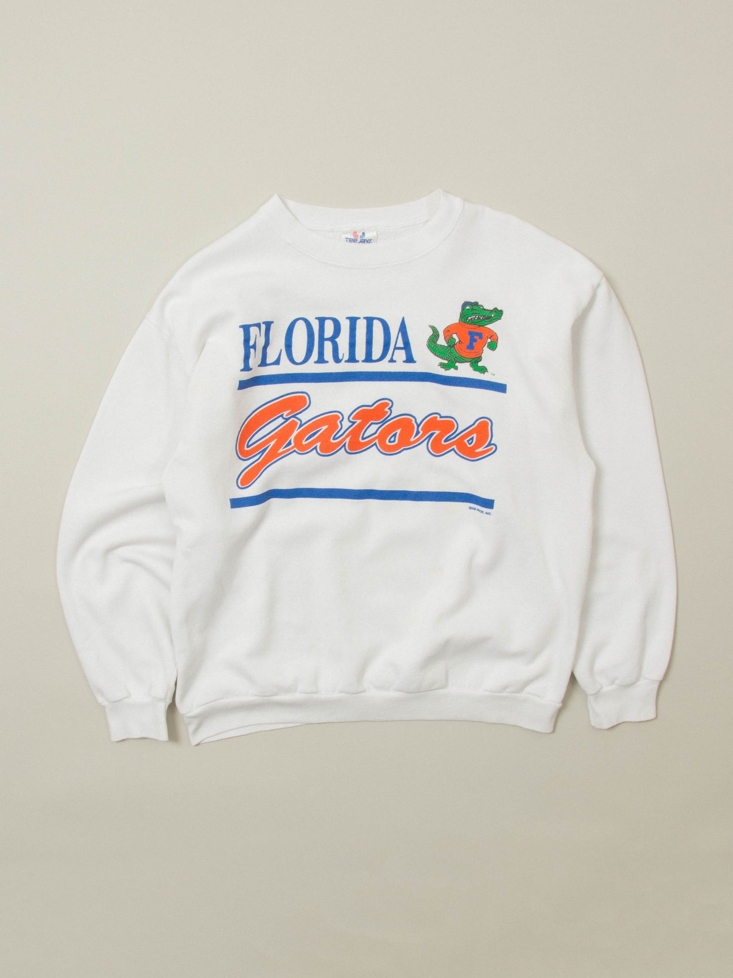 Vtg 1990 Florida Gators Sweatshirt - Made in USA (L)