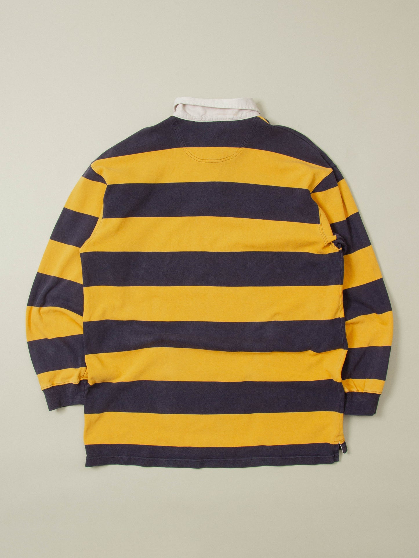 Vtg 1990s Striped Rugby Shirt (XL)
