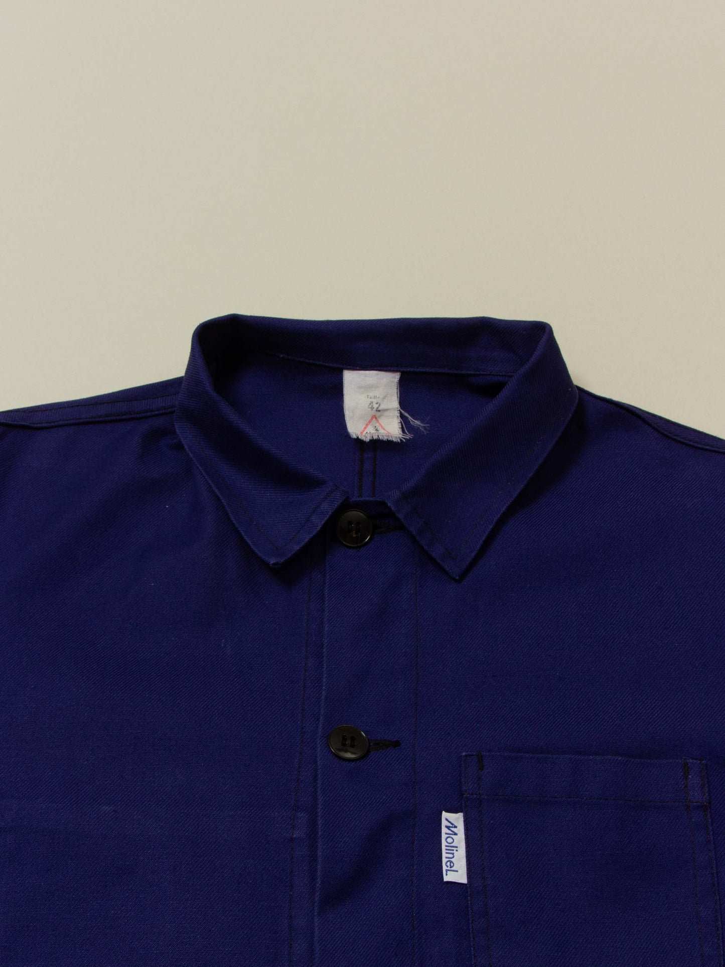 Vtg 1980s French Workwear jacket (S)