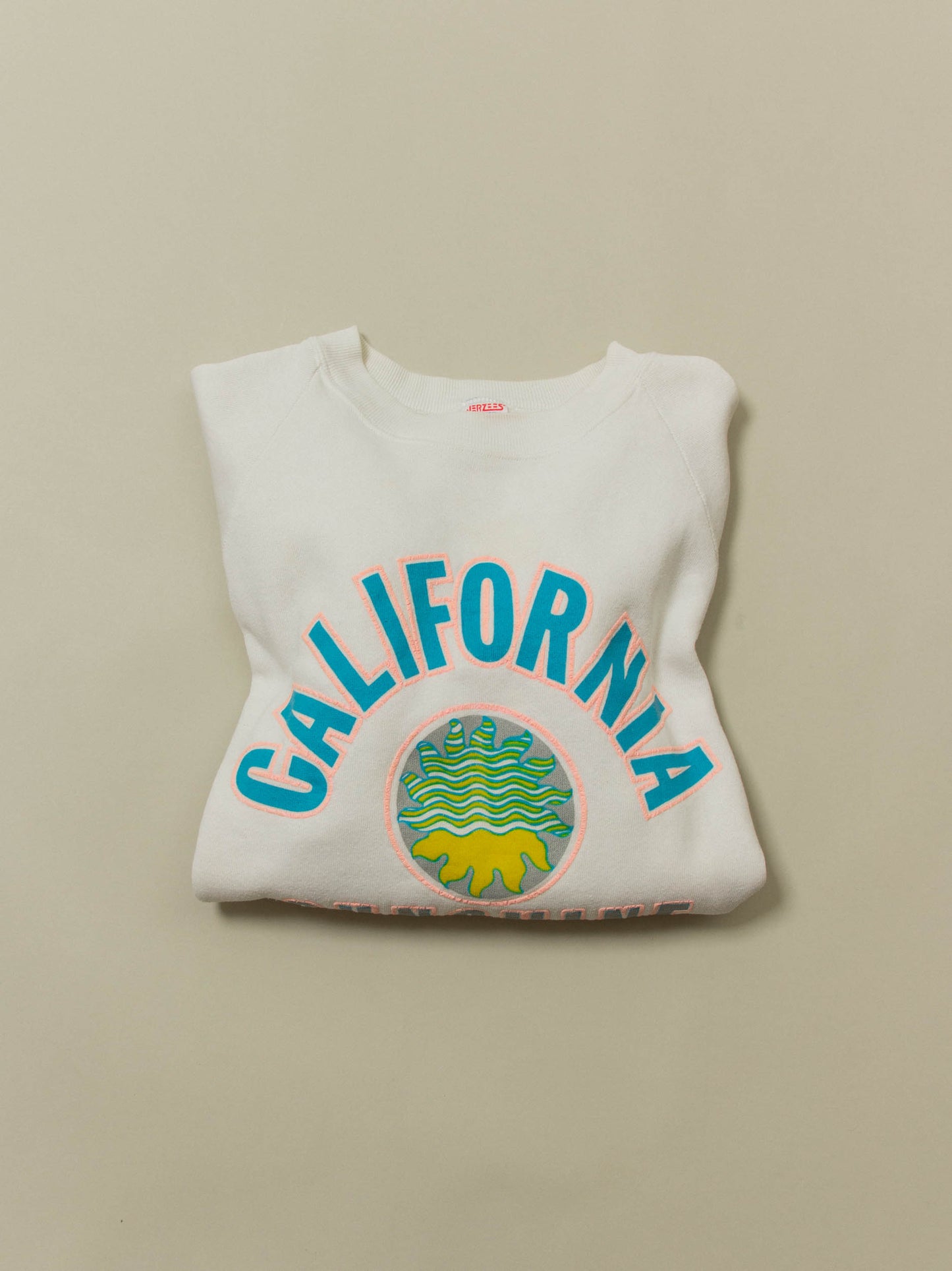 Vtg 1986 'Cali Sunshine Company' Raglan Sweatshirt – Made in USA (M)