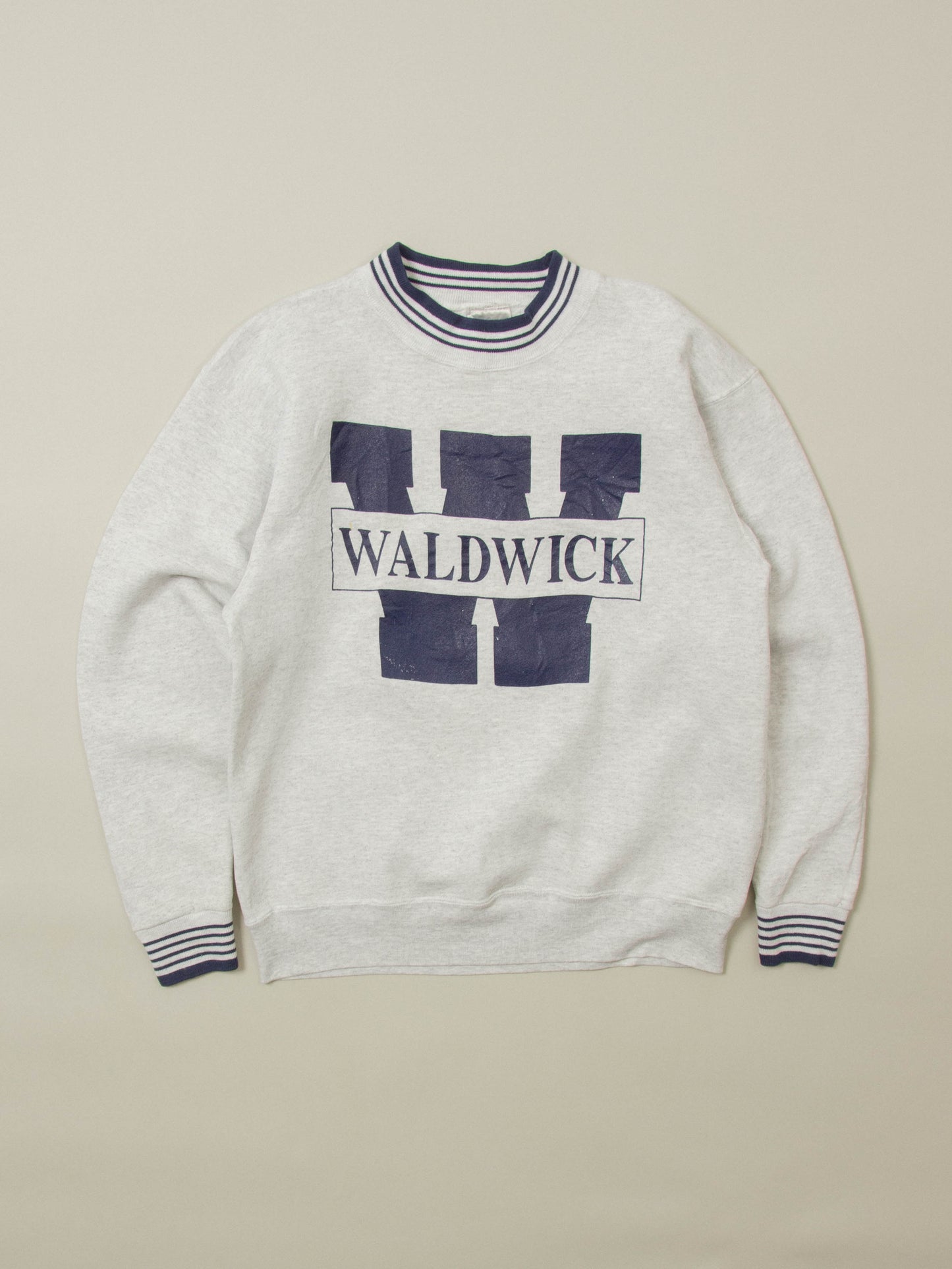 Vtg 1990s Waldwick Heavyweight Sweatshirt - Made in USA (M)