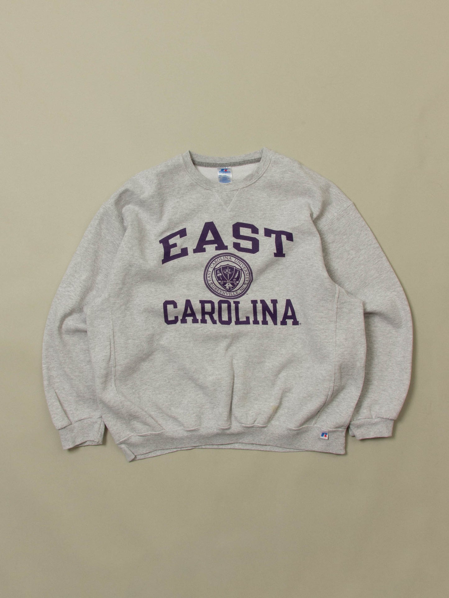 Vtg 'East Carolina' Russell College Sweatshirt (XXL)