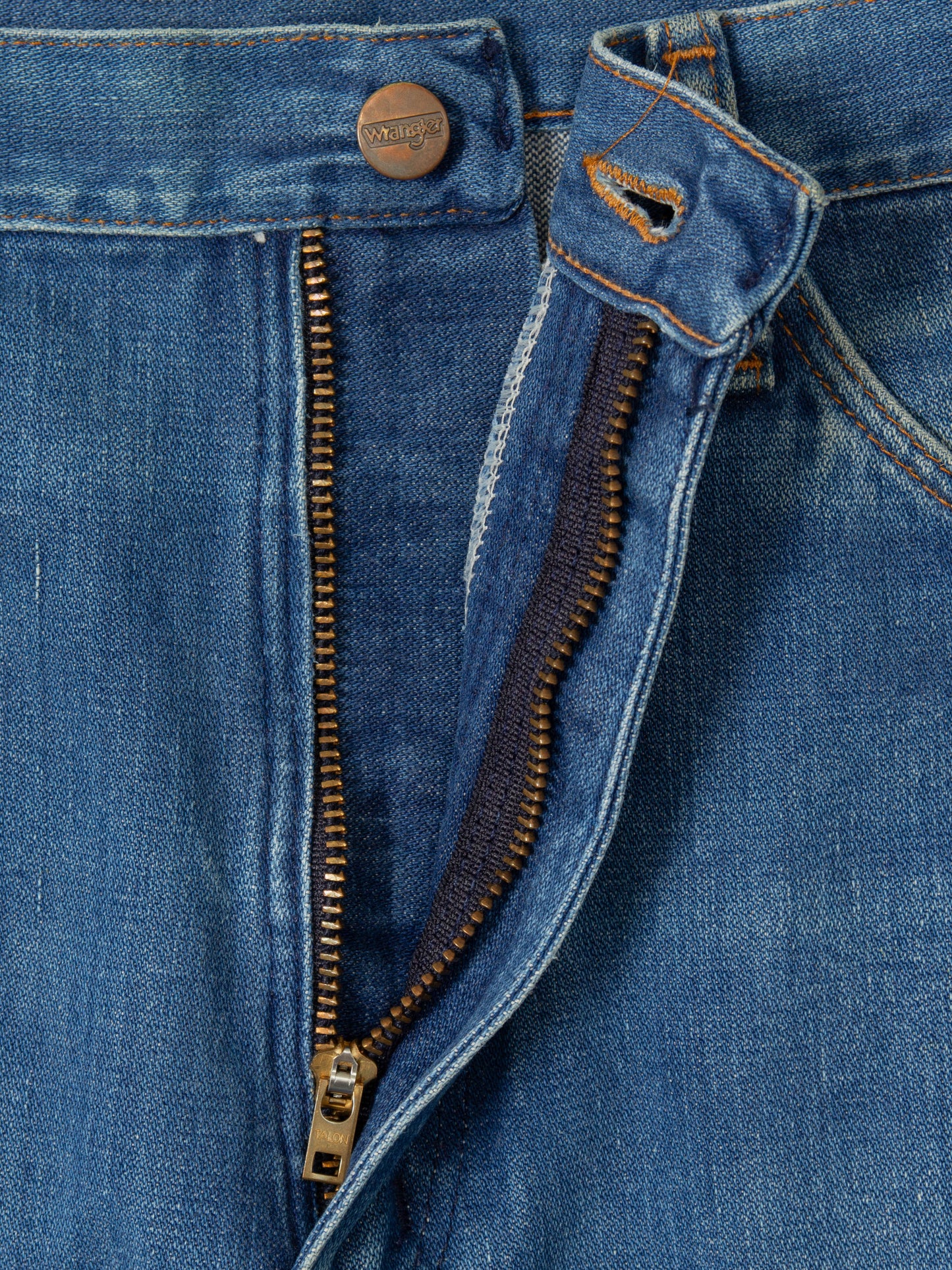 Vtg 1970s Wrangler Bootcut Jeans - Made in USA (34x33)