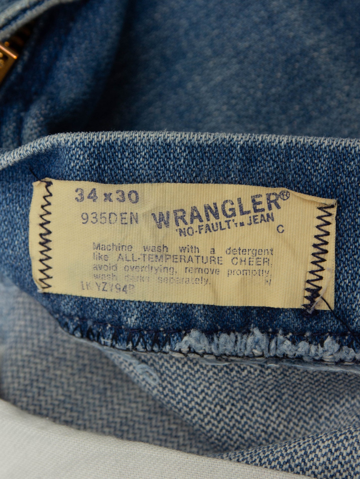 Vtg 1970s Wrangler Bootcut Jeans - Made in USA (34x30)