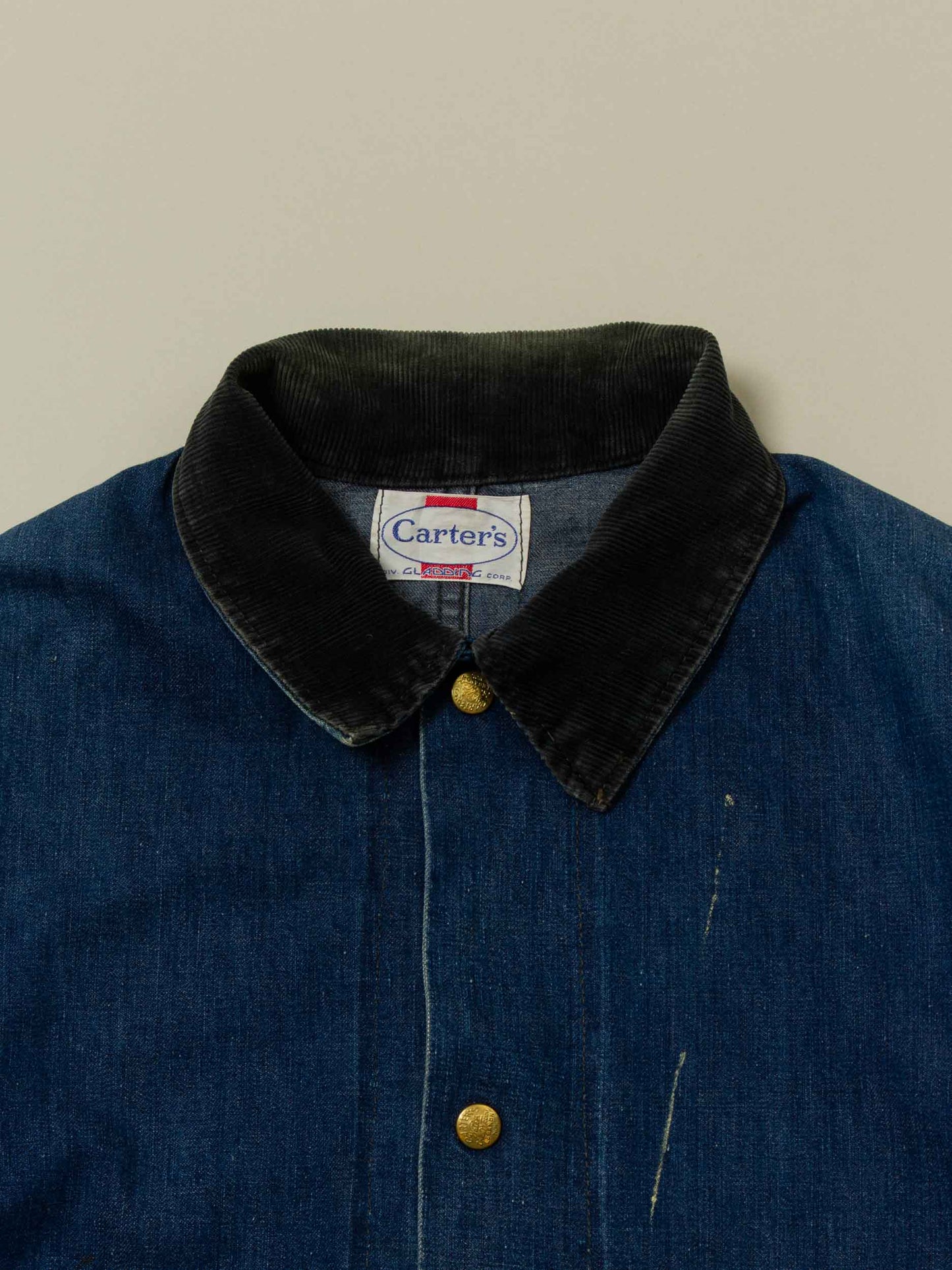 Vtg 1960s Selvedge Carter's Loco Chore Jacket – Made in USA (L)