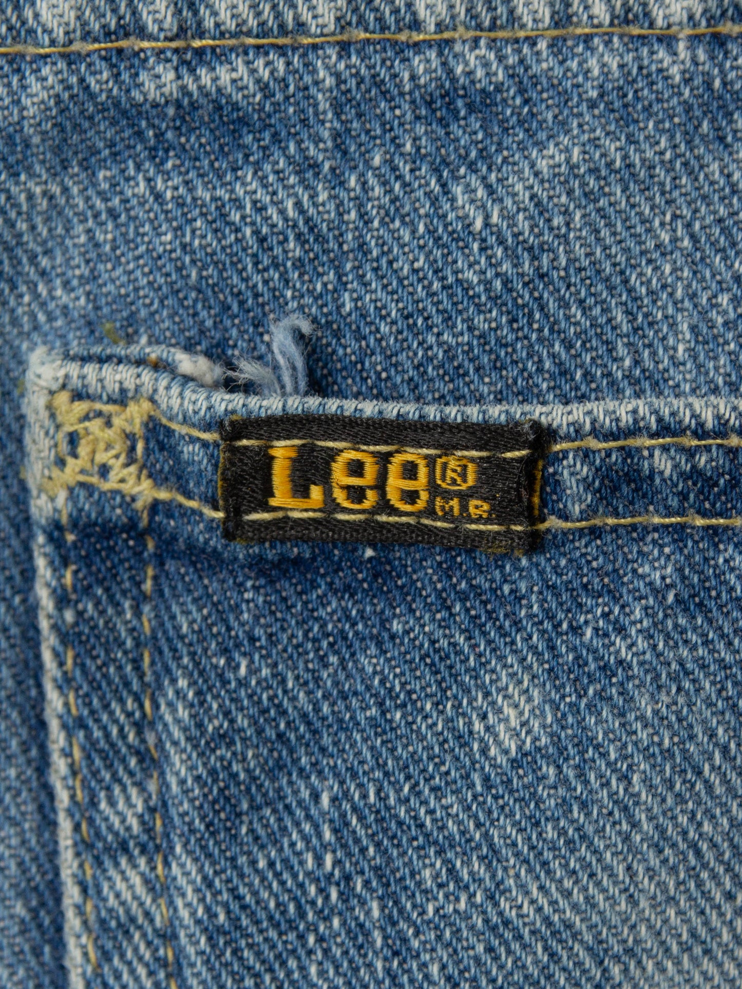 Vtg 1970s Lee Riders Bootcut Jeans - Made in USA (38x32)