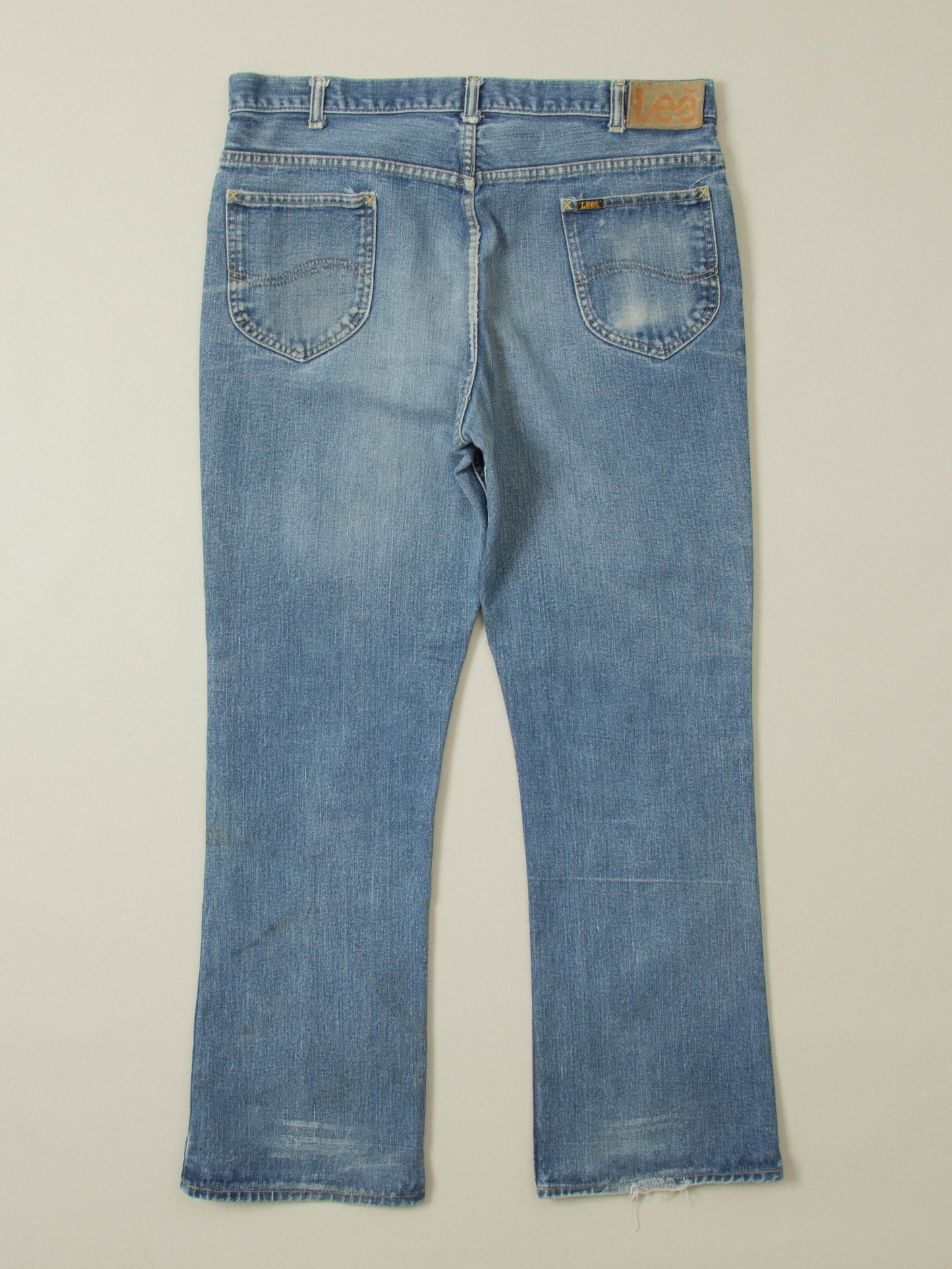 Vtg 1970s Lee Riders Bootcut Jeans - Made in USA (38x32)