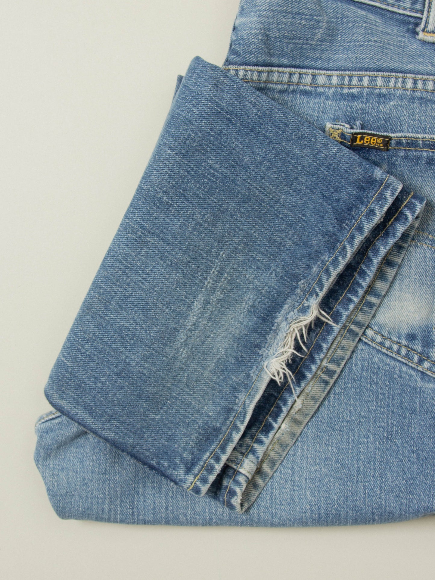 Vtg 1970s Lee Riders Bootcut Jeans - Made in USA (38x32)