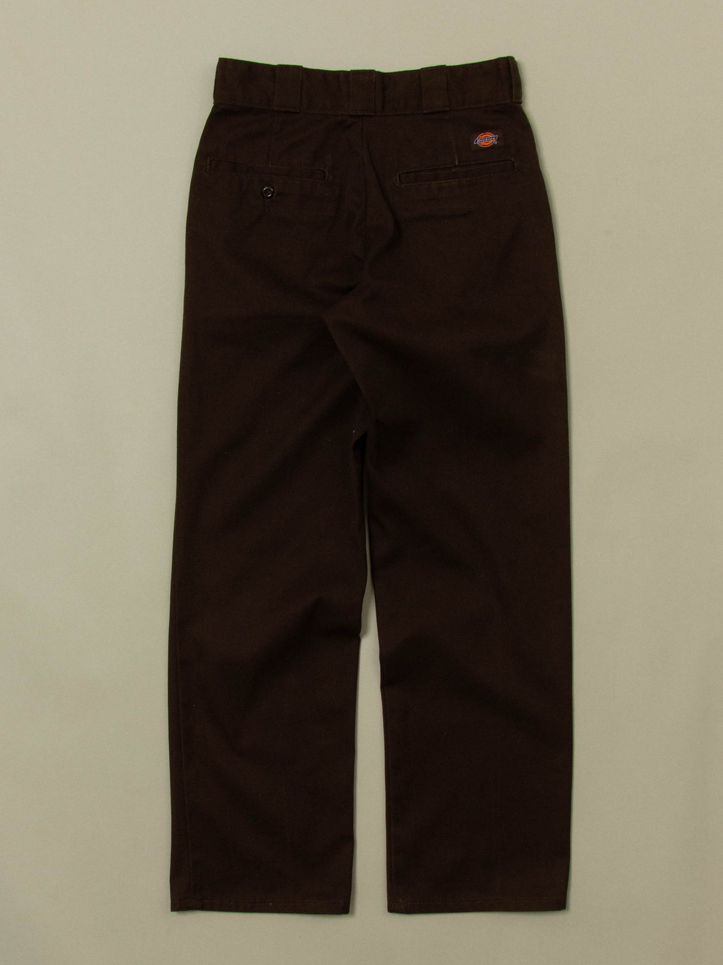 Vtg Brown Dickies 874 Trousers (28x29)
