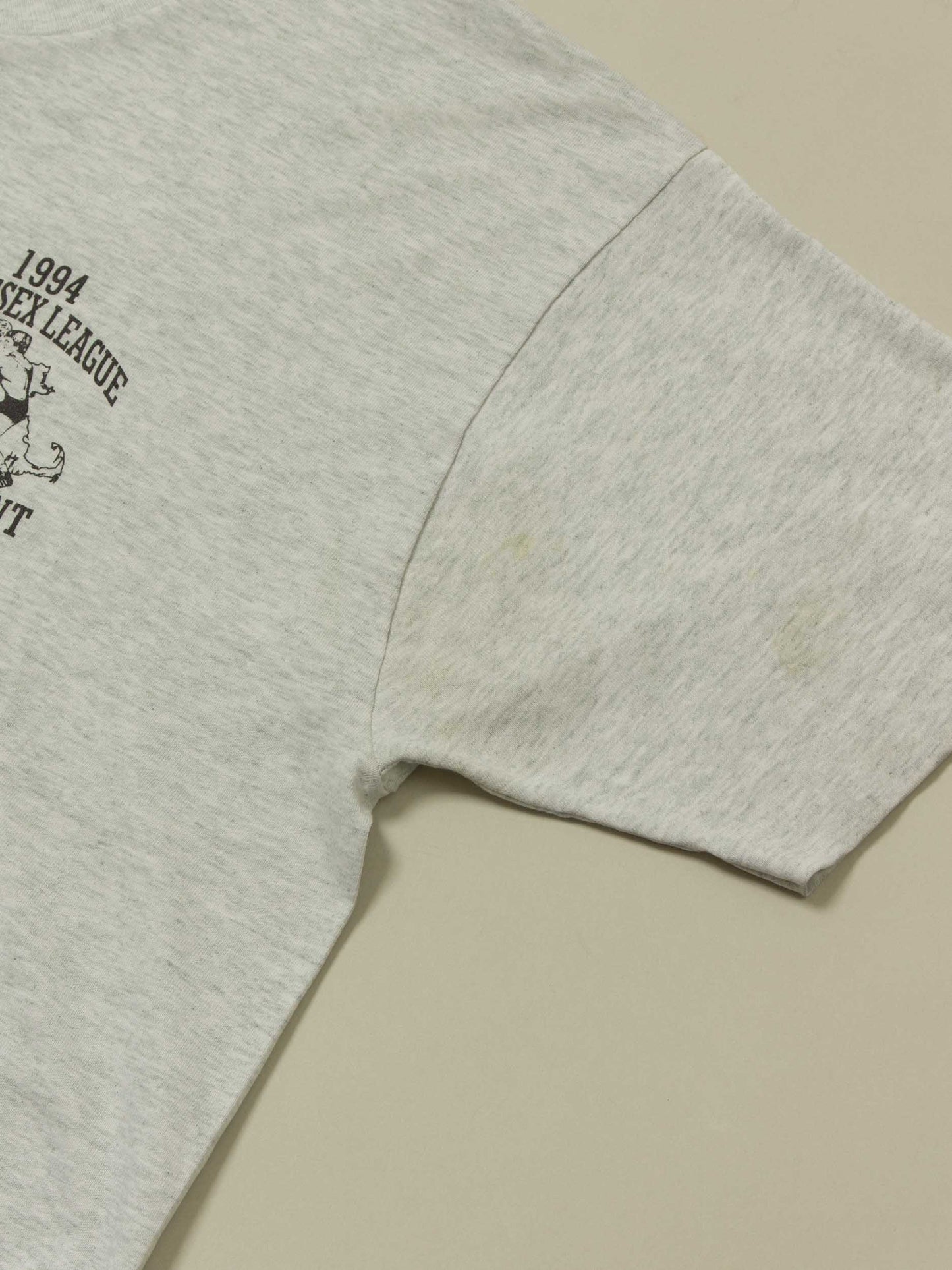 Vtg 1994 Middlesex Wrestling Single Stitch Tee – Made in USA (L)