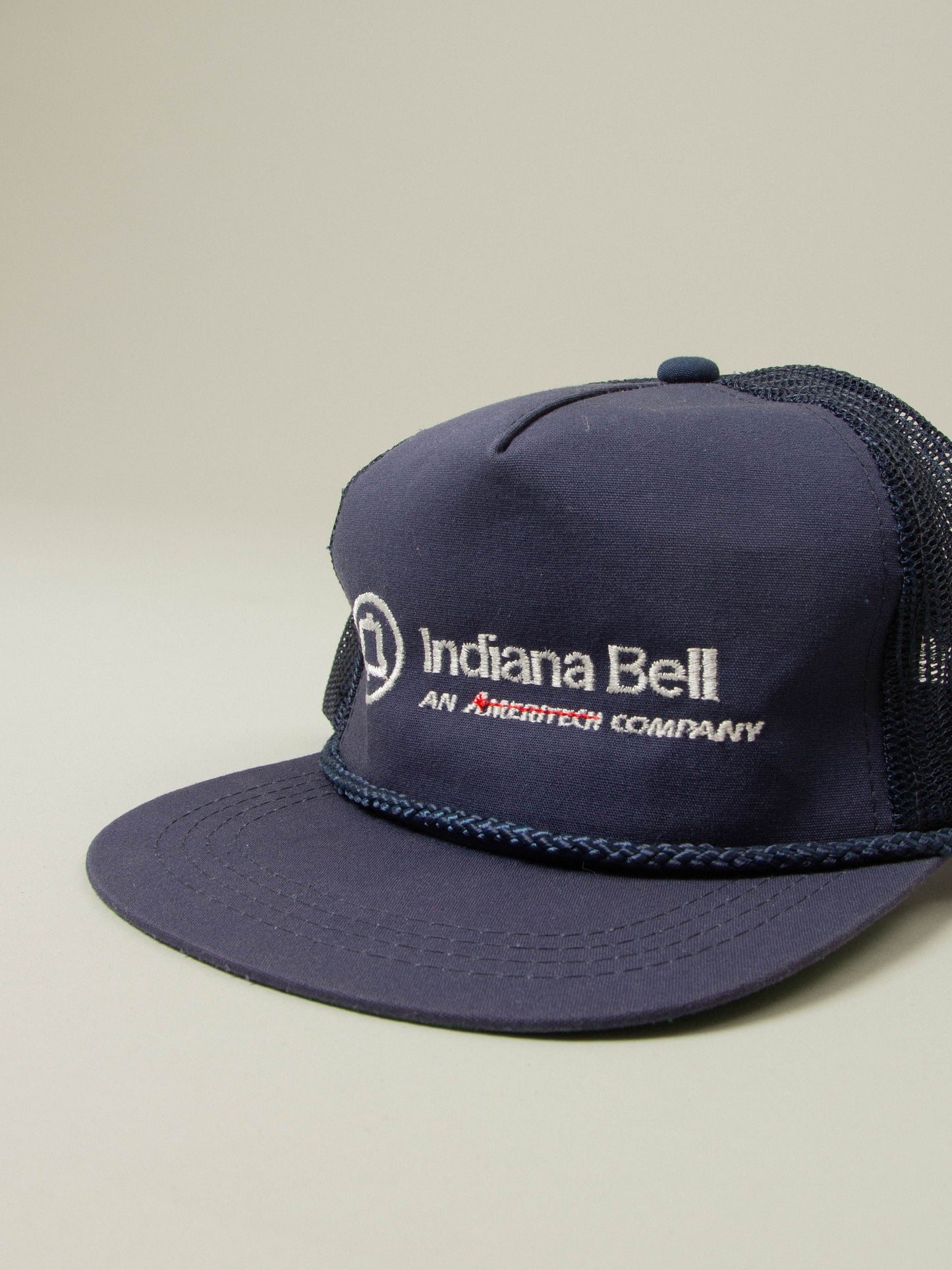 Vtg 'Indiana Bell' Snapback Trucker Cap