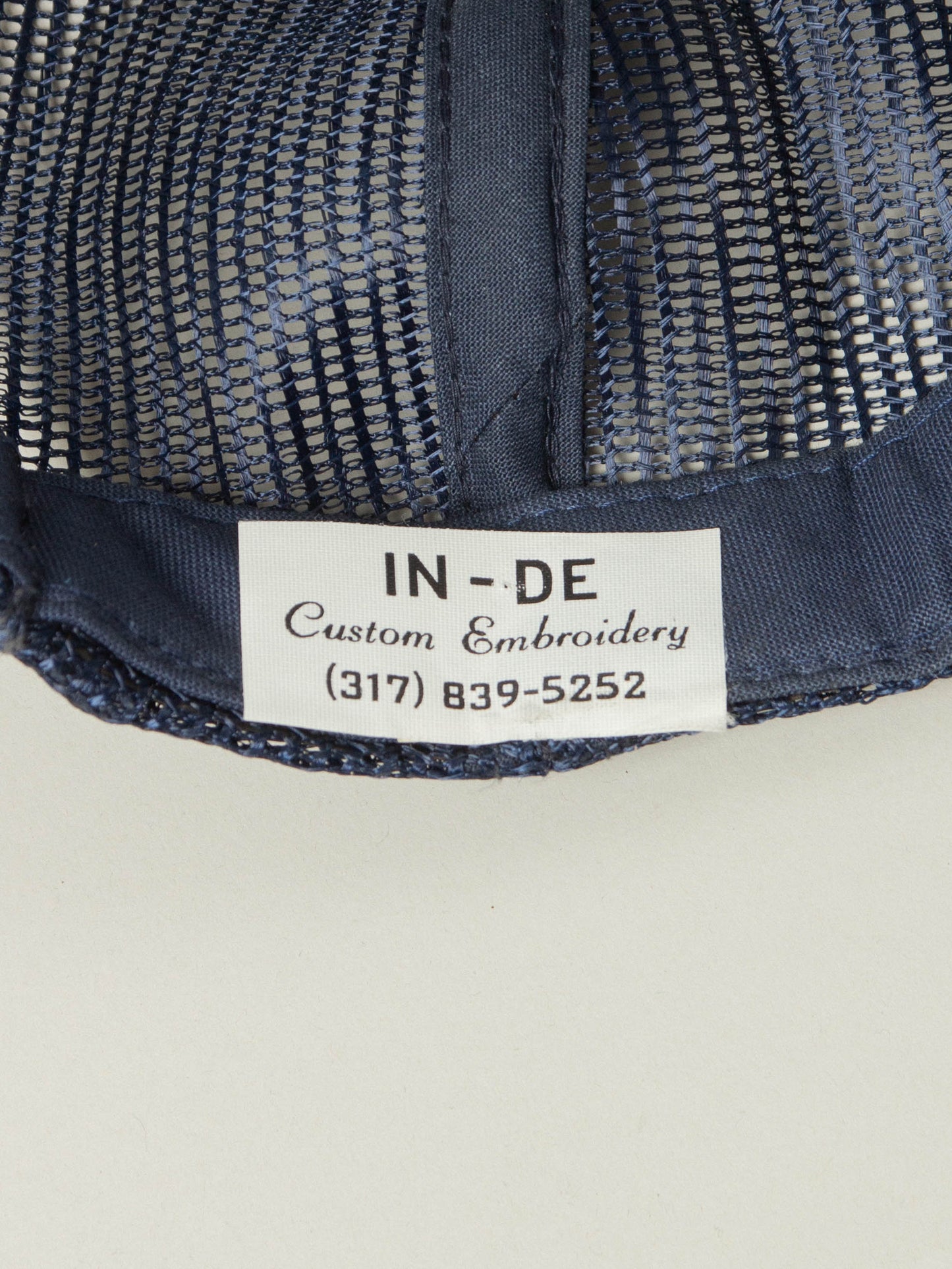 Vtg 'Indiana Bell' Snapback Trucker Cap
