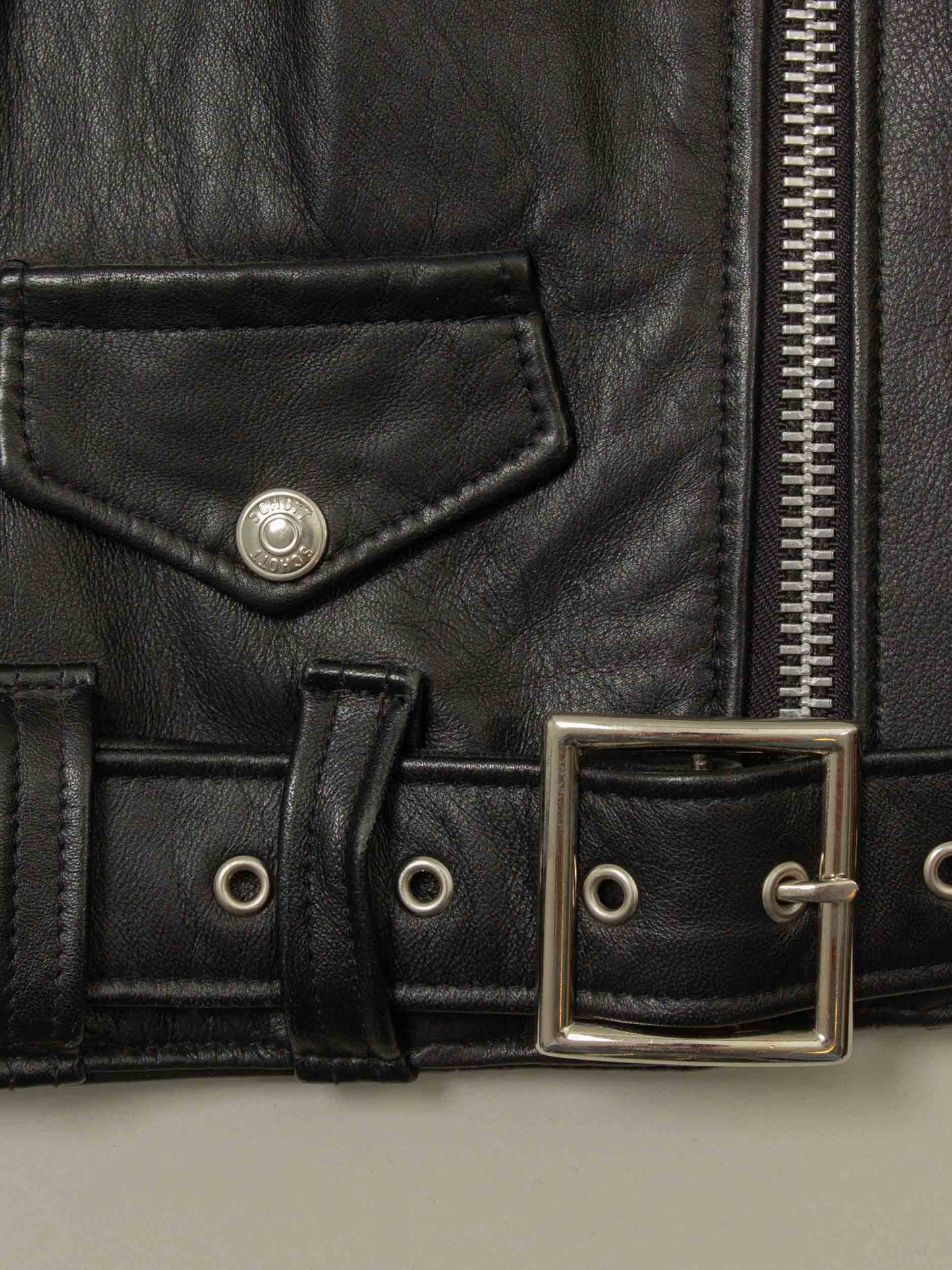 NOS Schott NYC 613 'One Star' Perfecto Leather Jacket (Women's M)