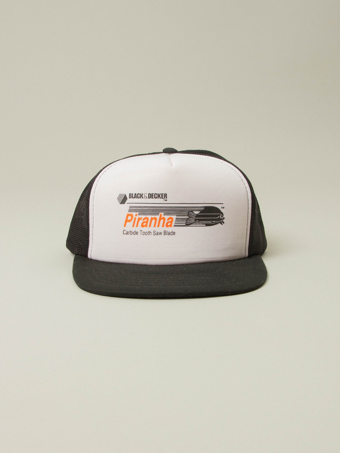 Vtg 'Piranha' Trucker Cap - Made in Korea