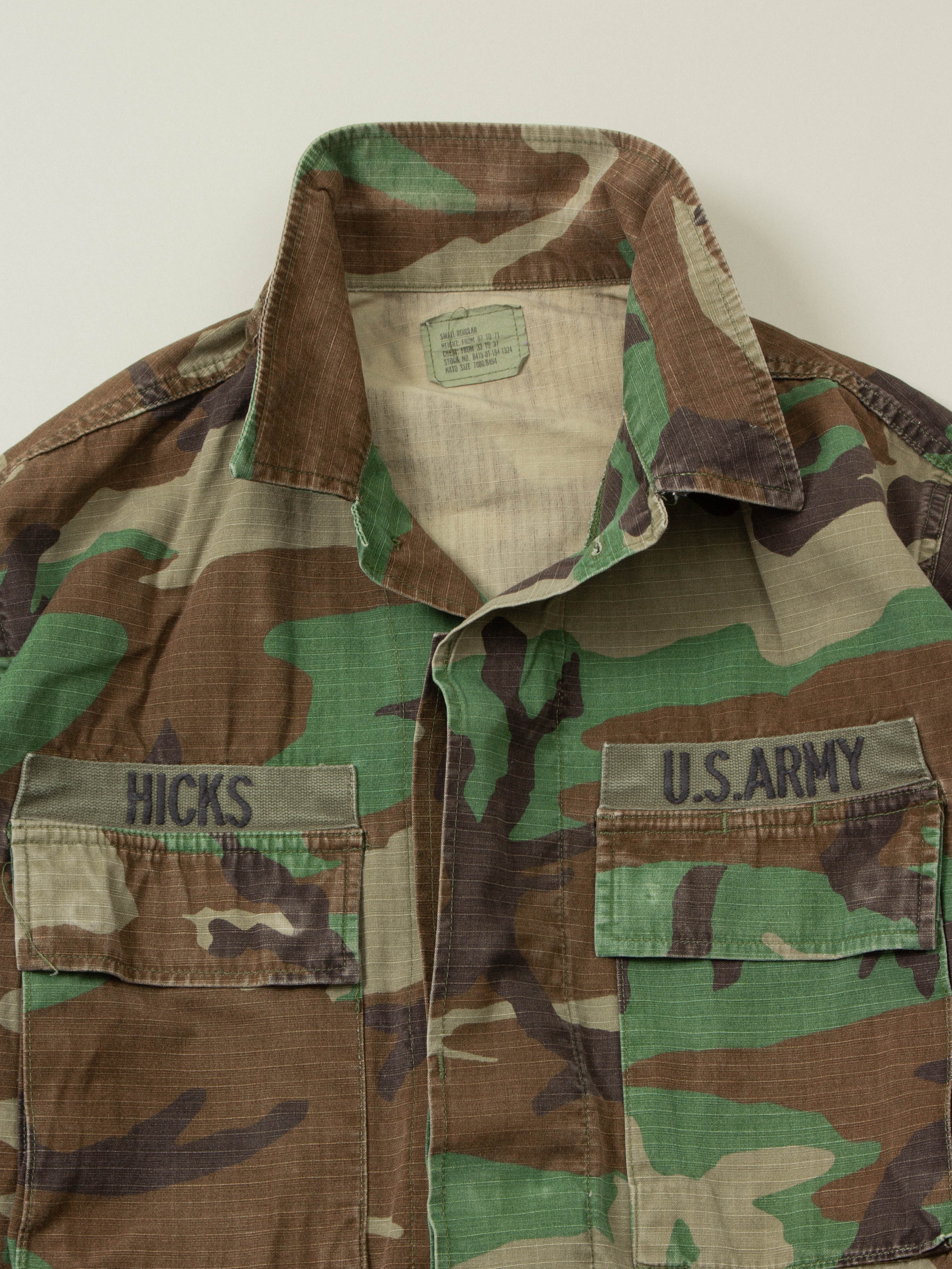 Vtg 1990s US Army Woodland Camo Jacket (S-Reg) – Broadway & Sons