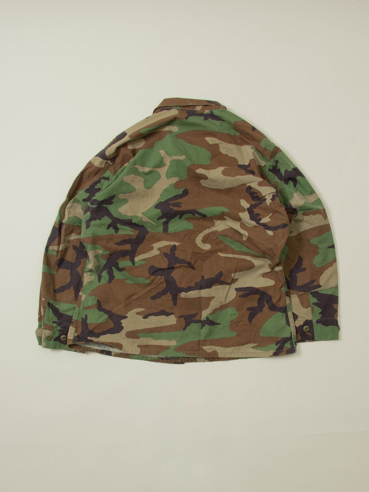 Vtg 1990s US Army Woodland Camo Jacket (XL-Reg)