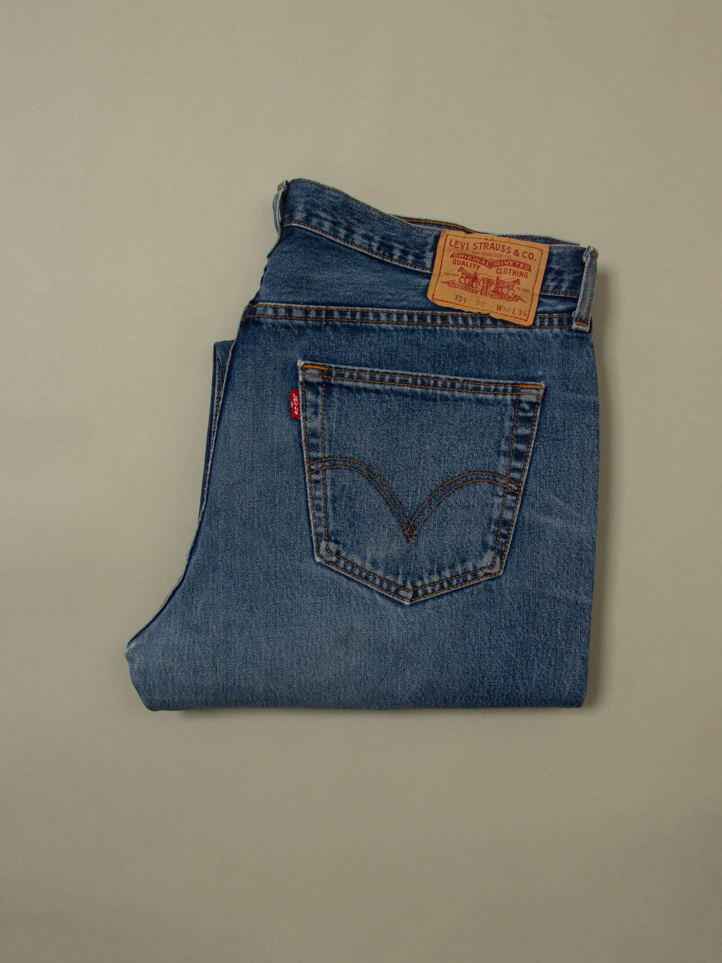 Vtg Levi's 751 Jeans (40x34)