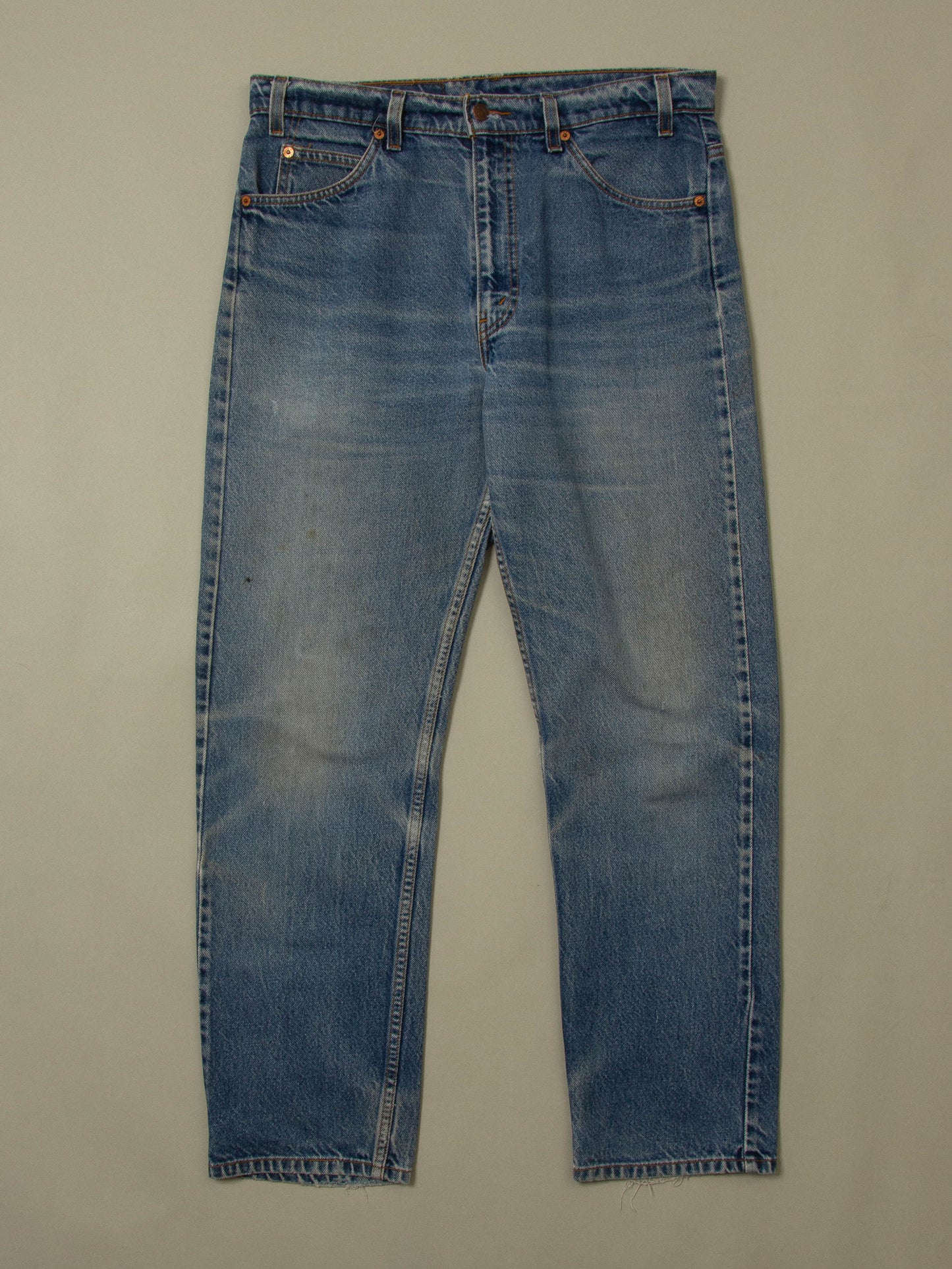 Vtg 1990s Levi's 505 Orange Tab Jeans (34x30)